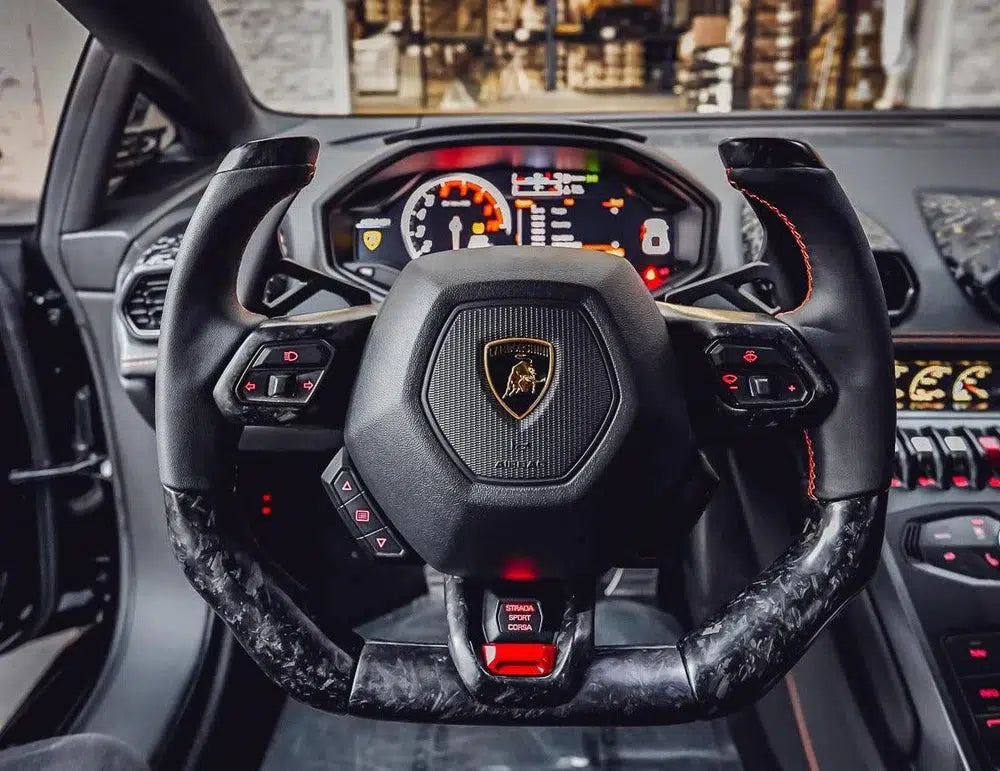 Lamborghini Full Custom Steering Wheel Eurobahndynamics