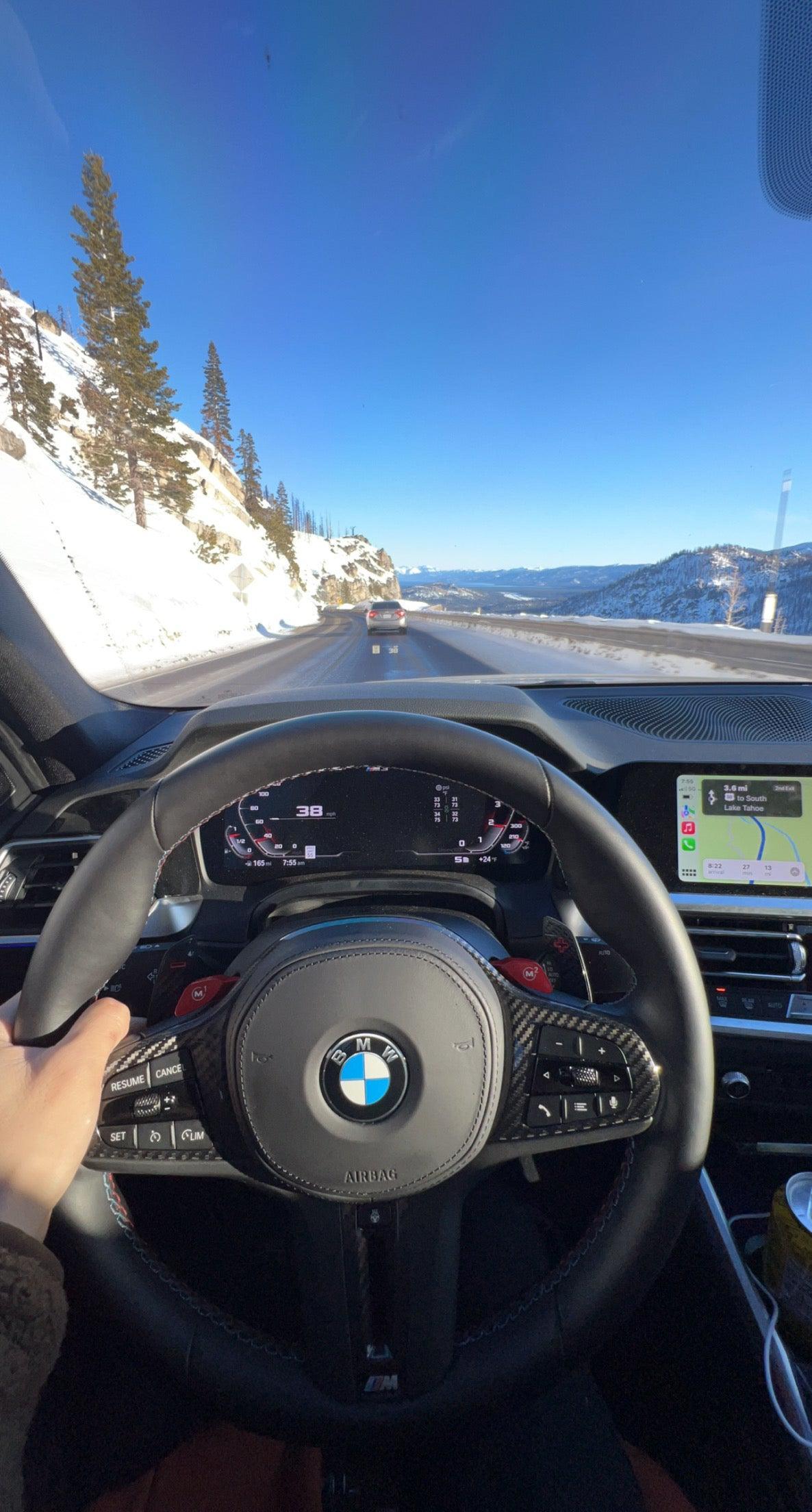 Carbon Fiber Steering Wheel Trim - eurobahndynamics