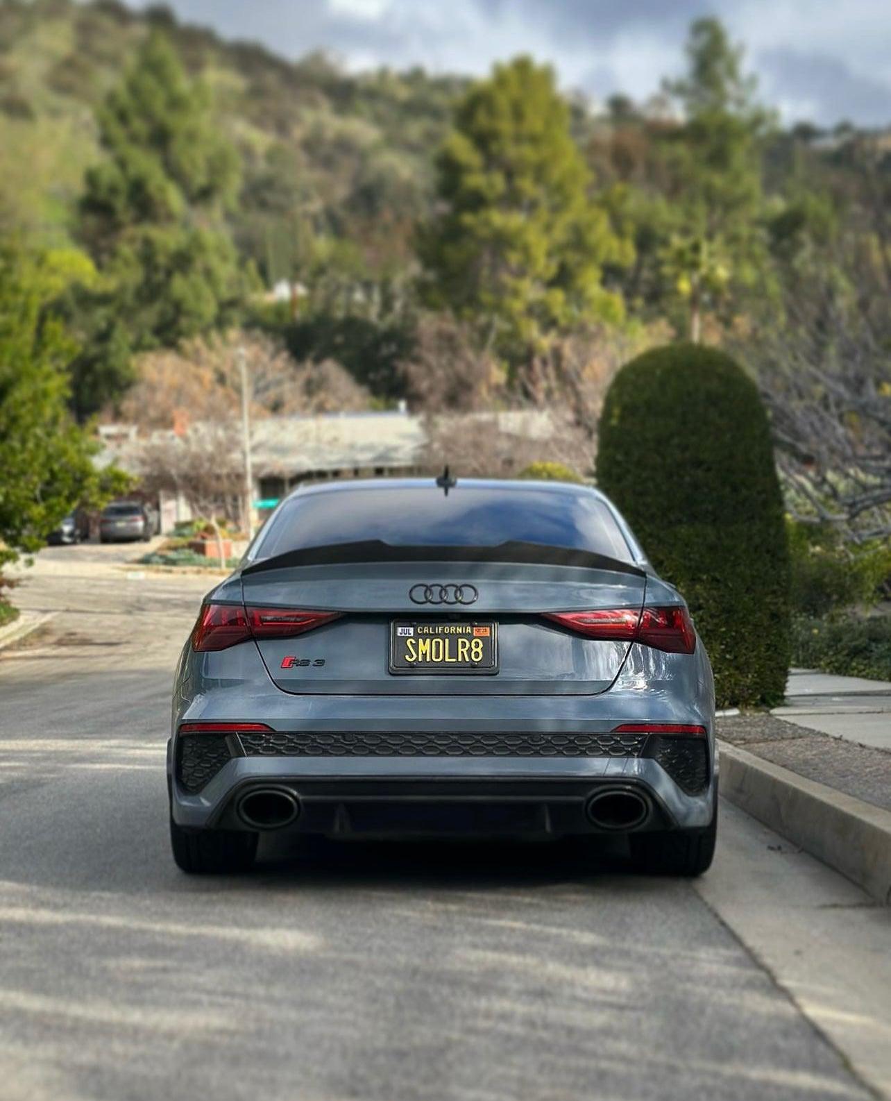 2022-2024 Audi A3/S3/RS3 High Kick Carbon Fiber Spoiler