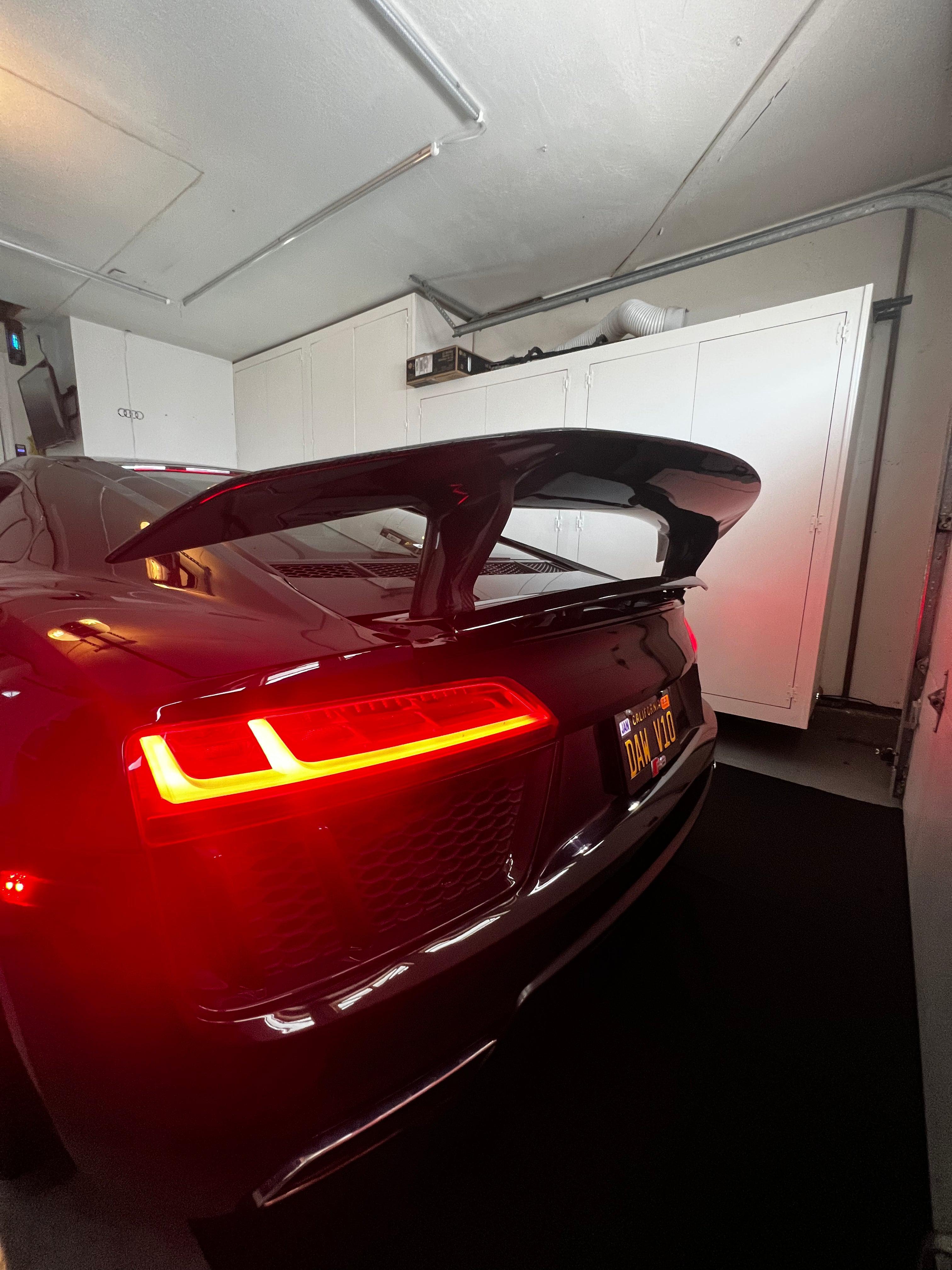 Audi R8 Artisan Carbon Fiber Wing - eurobahndynamics
