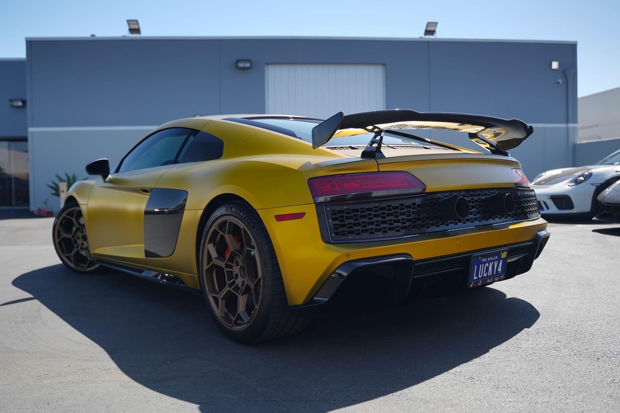 Audi R8 Carbon Fiber Artisan Sport Wing - eurobahndynamics