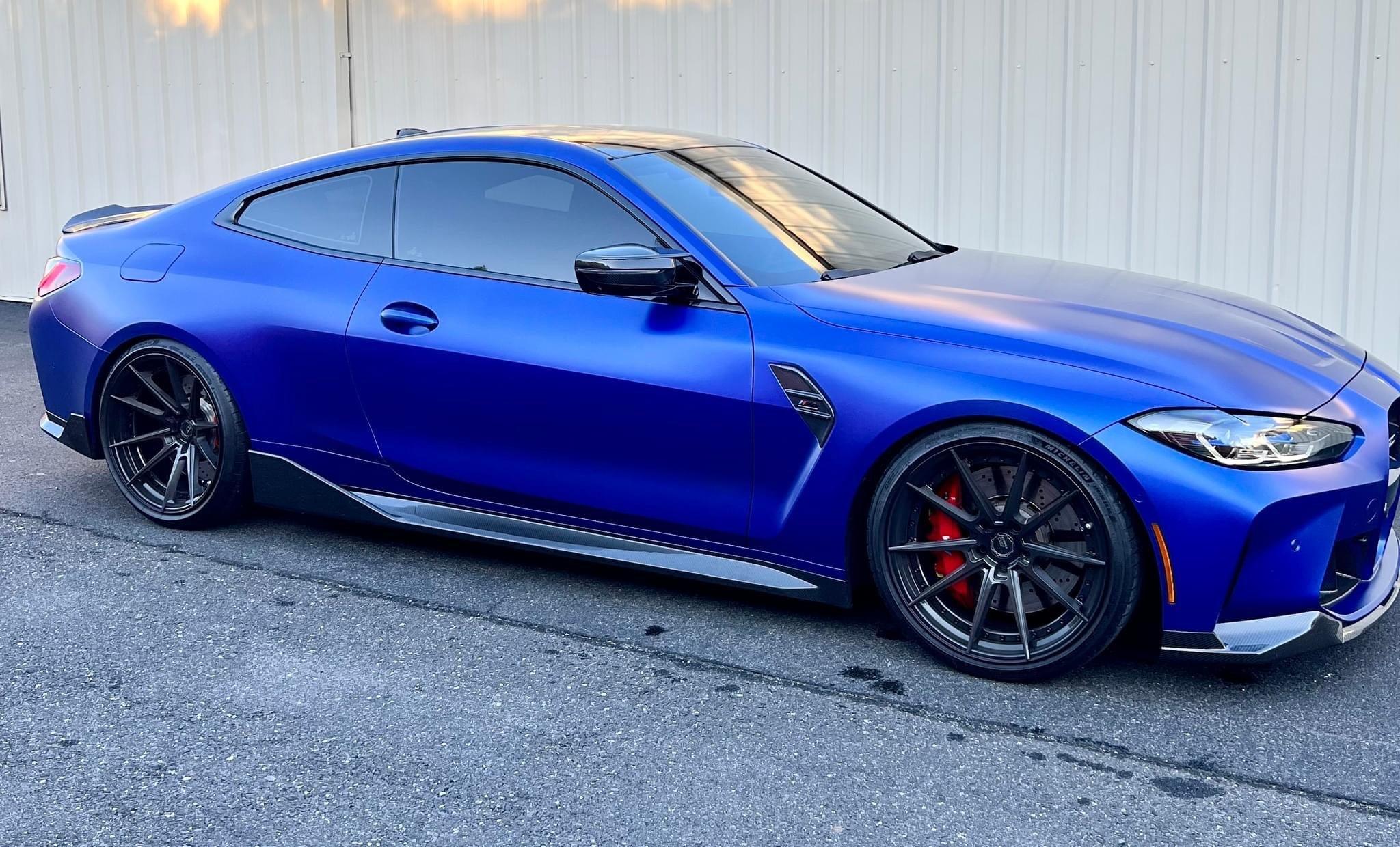 G8X M-Performance Artisan Carbon Fiber Side Skirts - eurobahndynamics