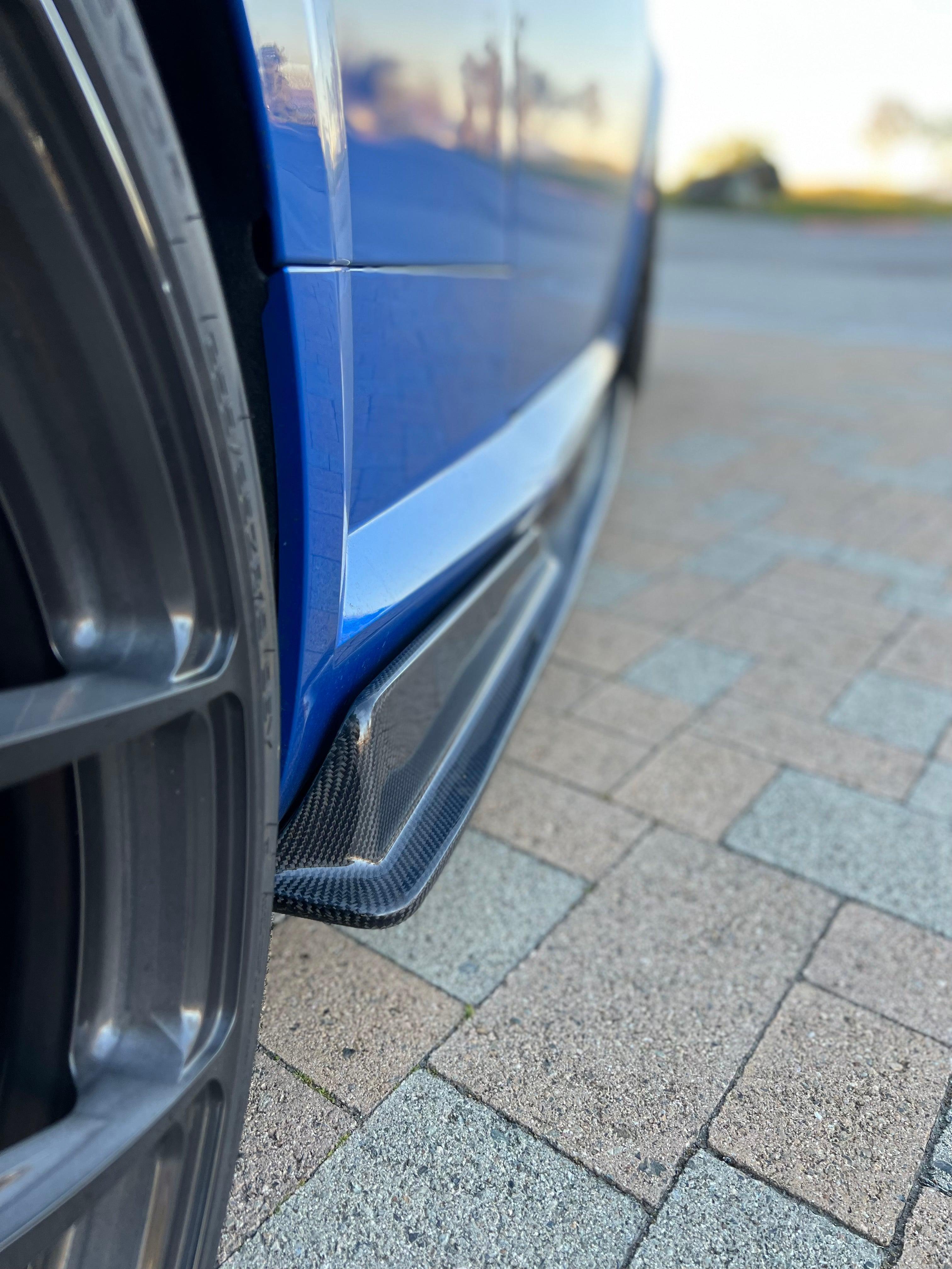 Audi TTRS Artisan Sport Side Skirt Extensions - eurobahndynamics