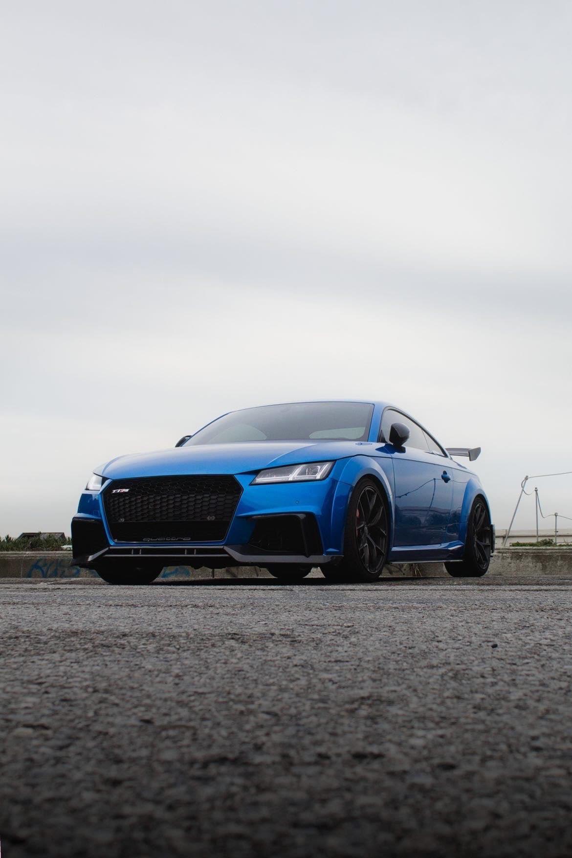 Audi TTRS Carbon Fiber Front Lip - eurobahndynamics