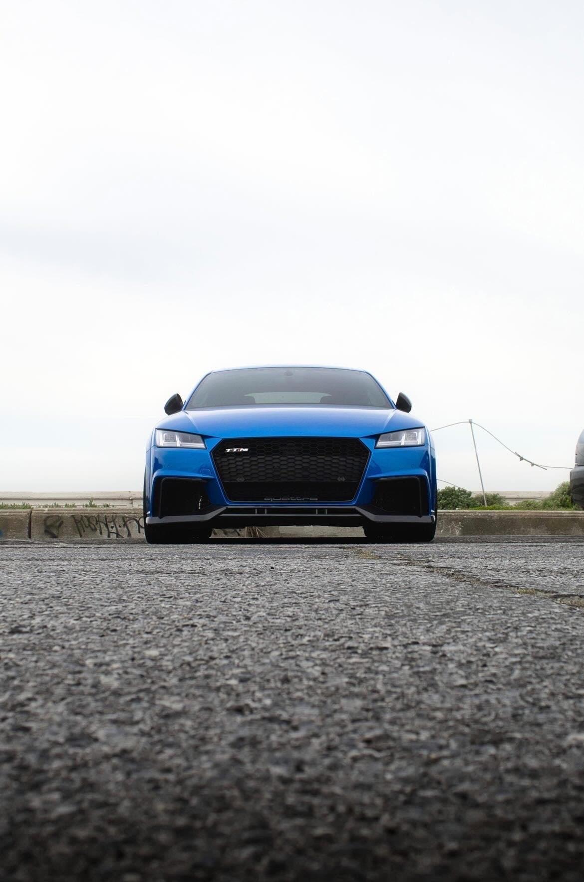 Audi TTRS Carbon Fiber Front Splitter - eurobahndynamics
