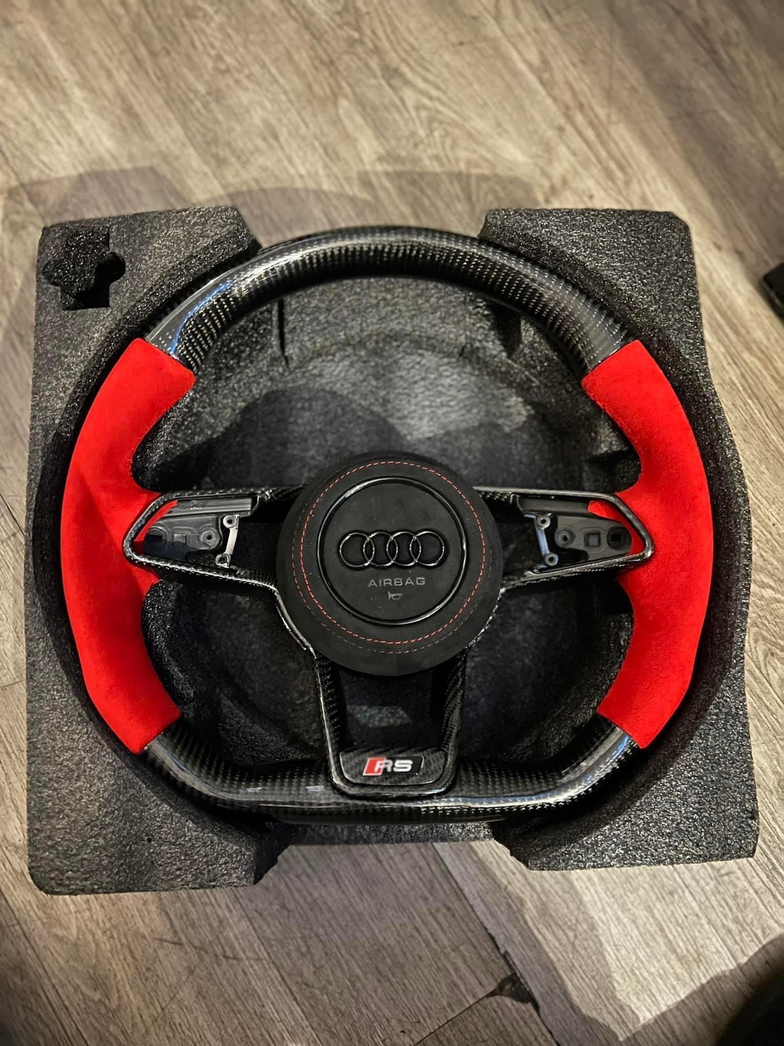 Carbon Fiber Steering Wheel Trim - eurobahndynamics