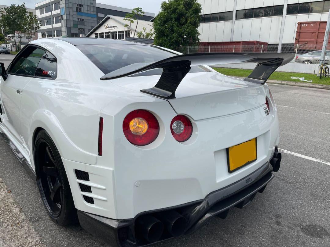 Nissan GTR Carbon Fiber Artisan Wing - eurobahndynamics