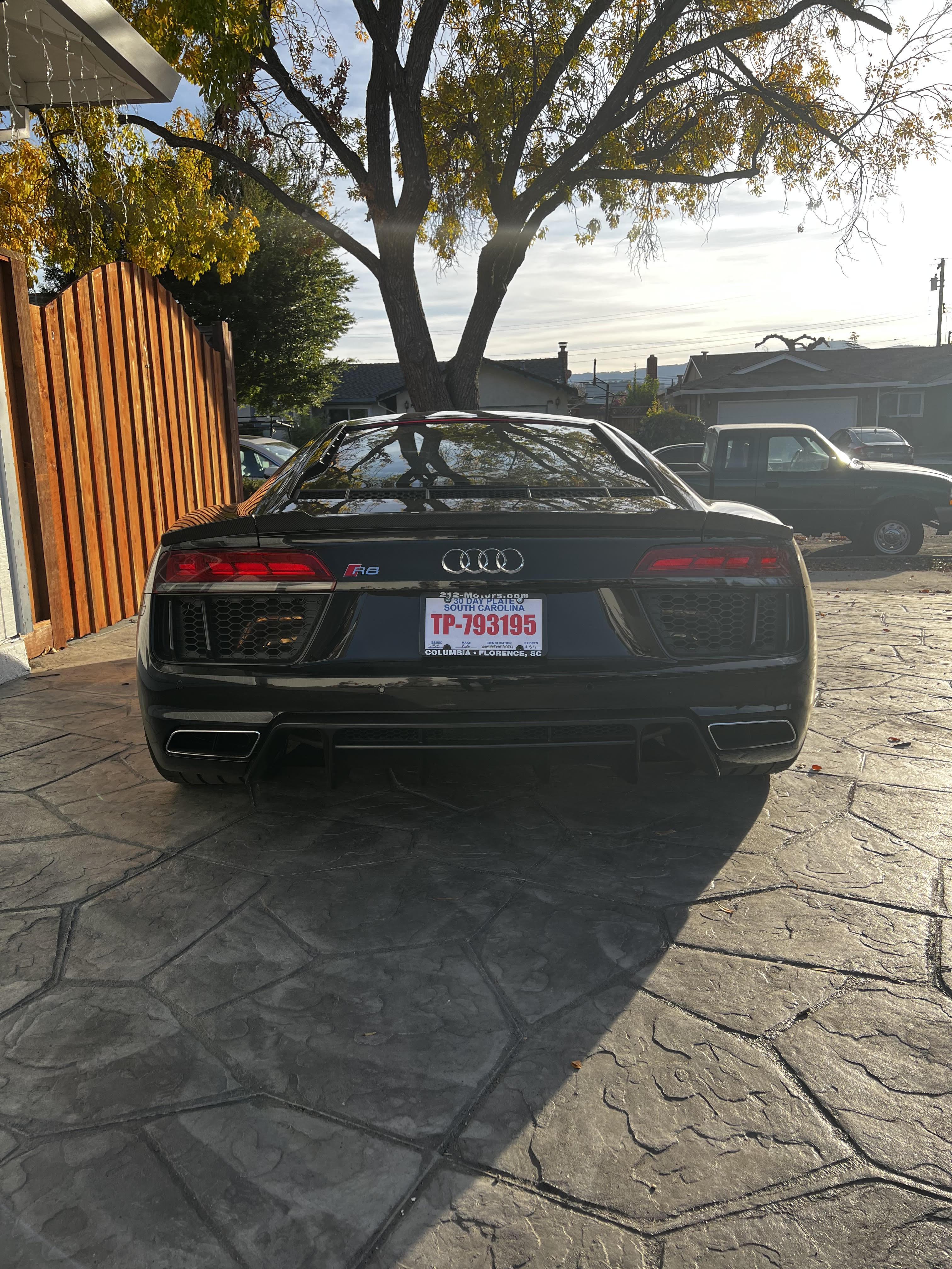 Audi R8 3pc Trunk Lip Spoiler 2017-2020 - eurobahndynamics