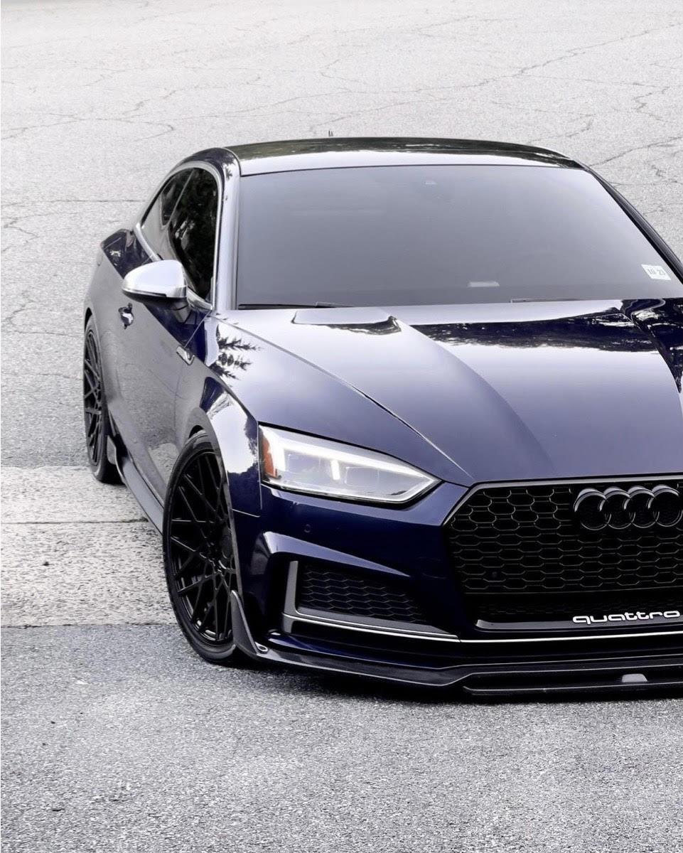 Audi A5/S5 Carbon Fiber Front Lip 2017-2019 - eurobahndynamics