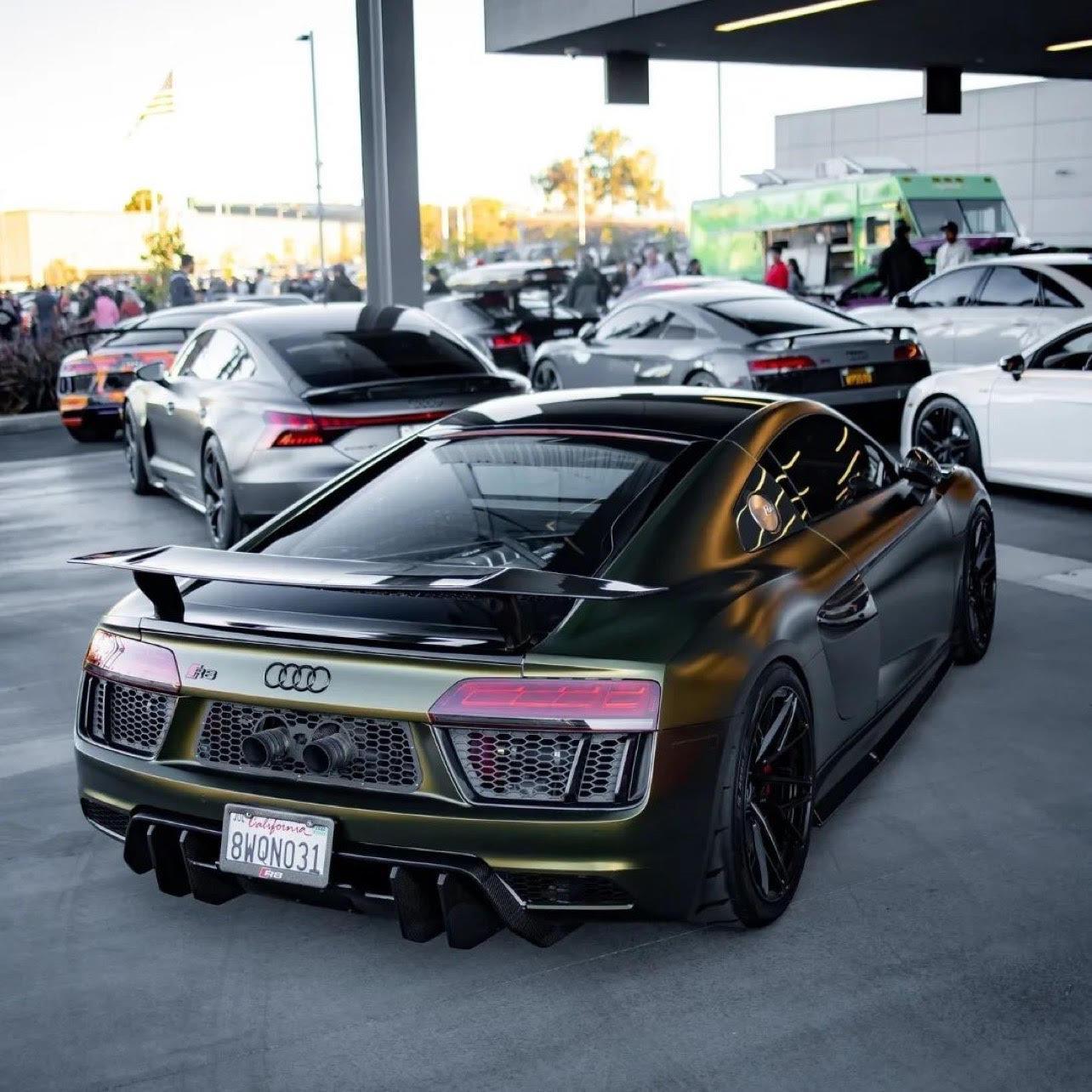 Audi R8 Artisan Carbon Fiber Wing - eurobahndynamics