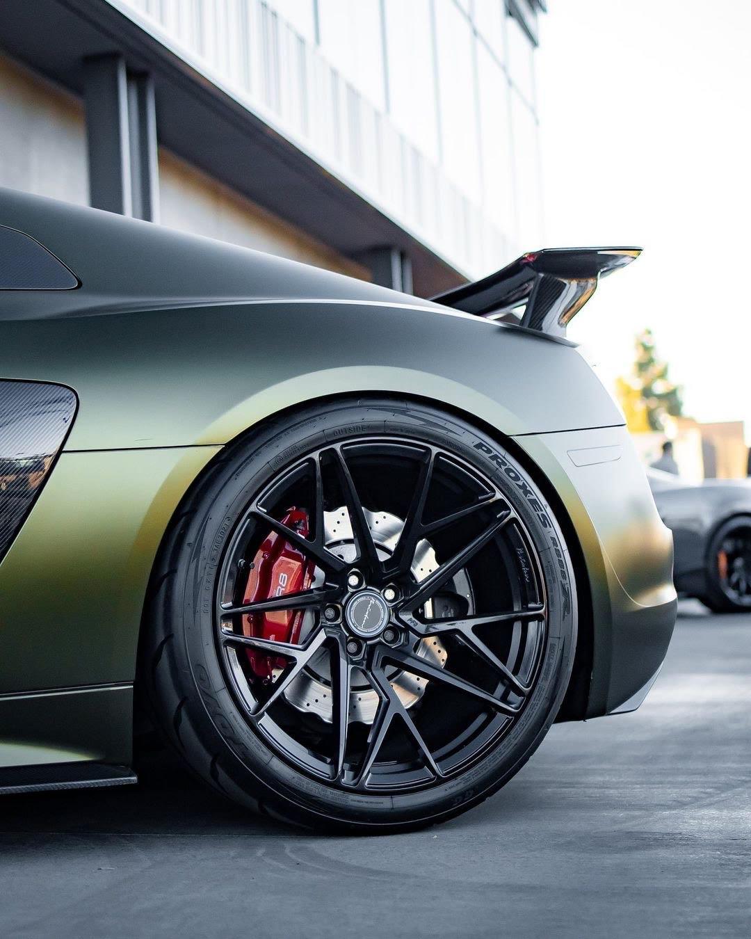 Audi R8 Artisan Carbon Fiber Wing - eurobahndynamics