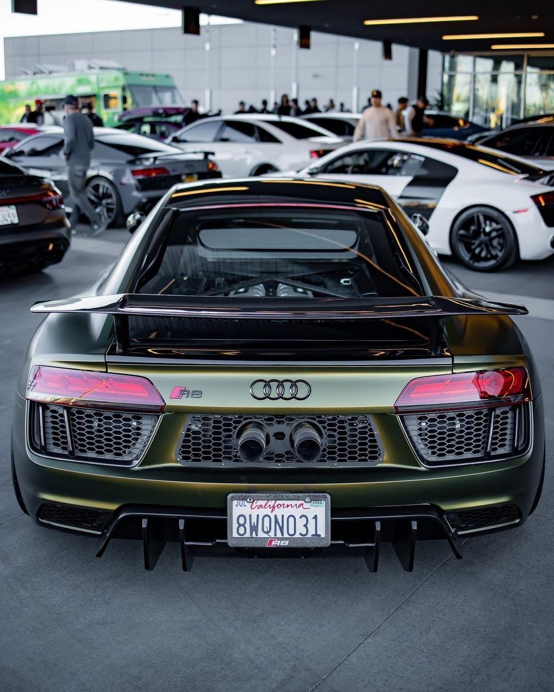 Audi R8 Artisan Carbon Fiber Wing - eurobahndynamics