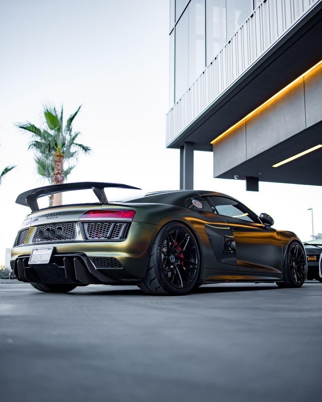 Audi R8 Artisan Carbon Fiber Wing - eurobahndynamics