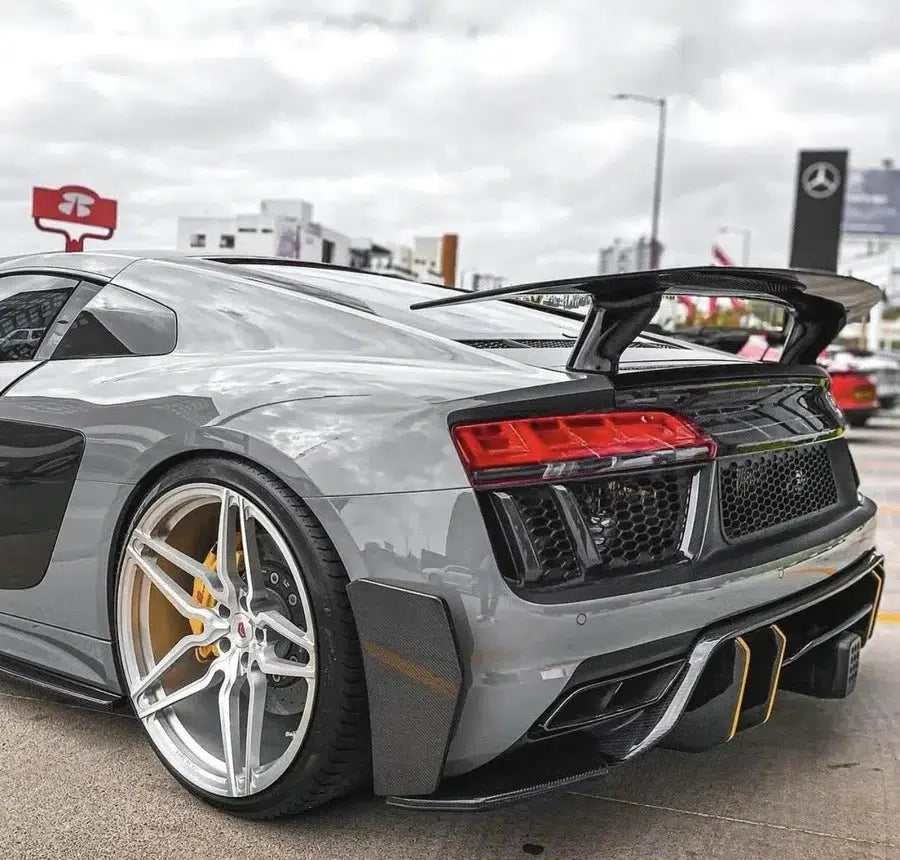Audi R8 Carbon Fiber Rear Canard Winglet - eurobahndynamics