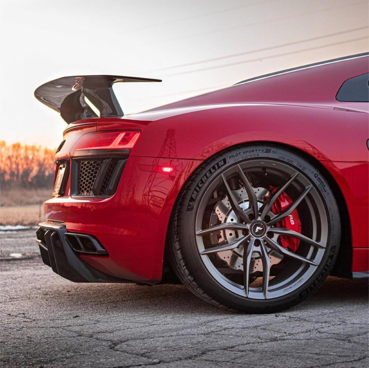 Audi R8 Artisan Carbon Fiber Wing - eurobahndynamics