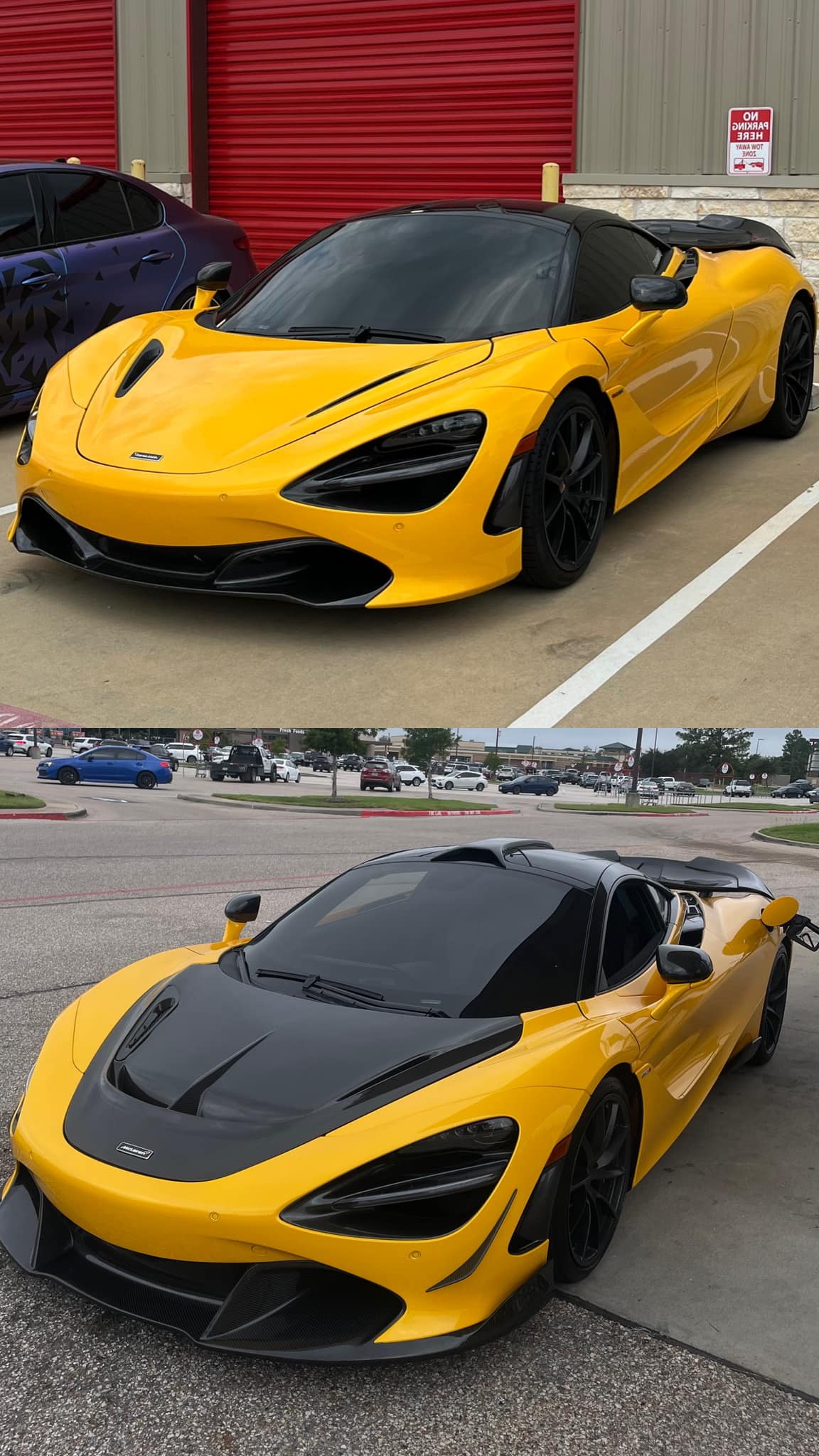 The Difference Your McLaren 720s will look with our aero kit