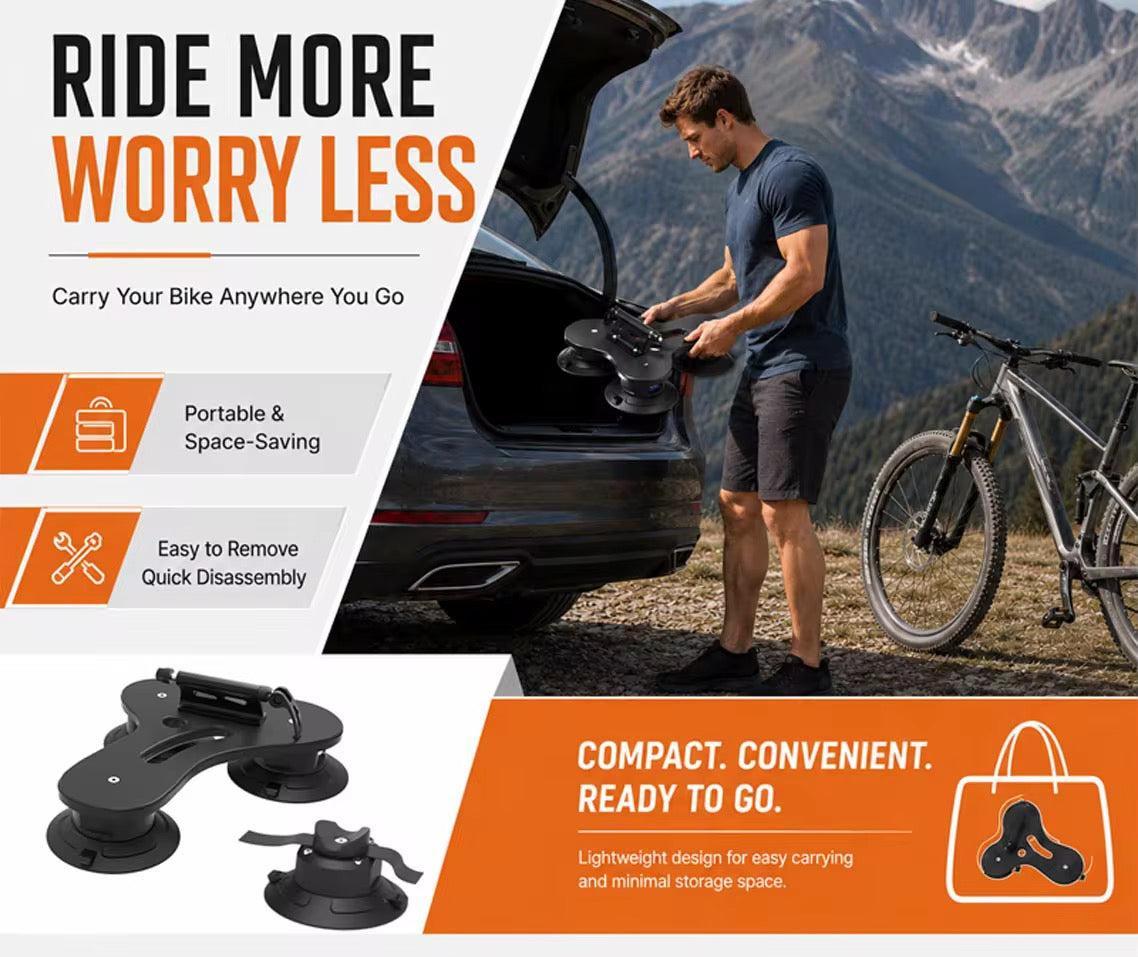 Suction Cup Bike Roof Rack Universal