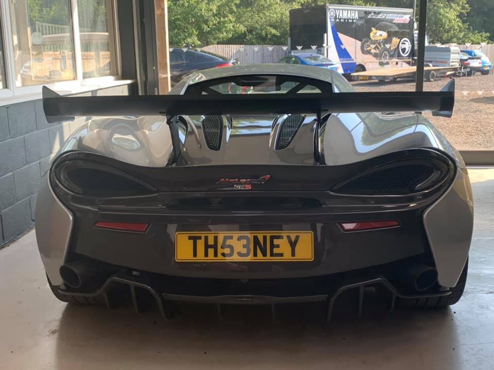 McLaren 570 Artisan Carbon Fiber GT4 Wing