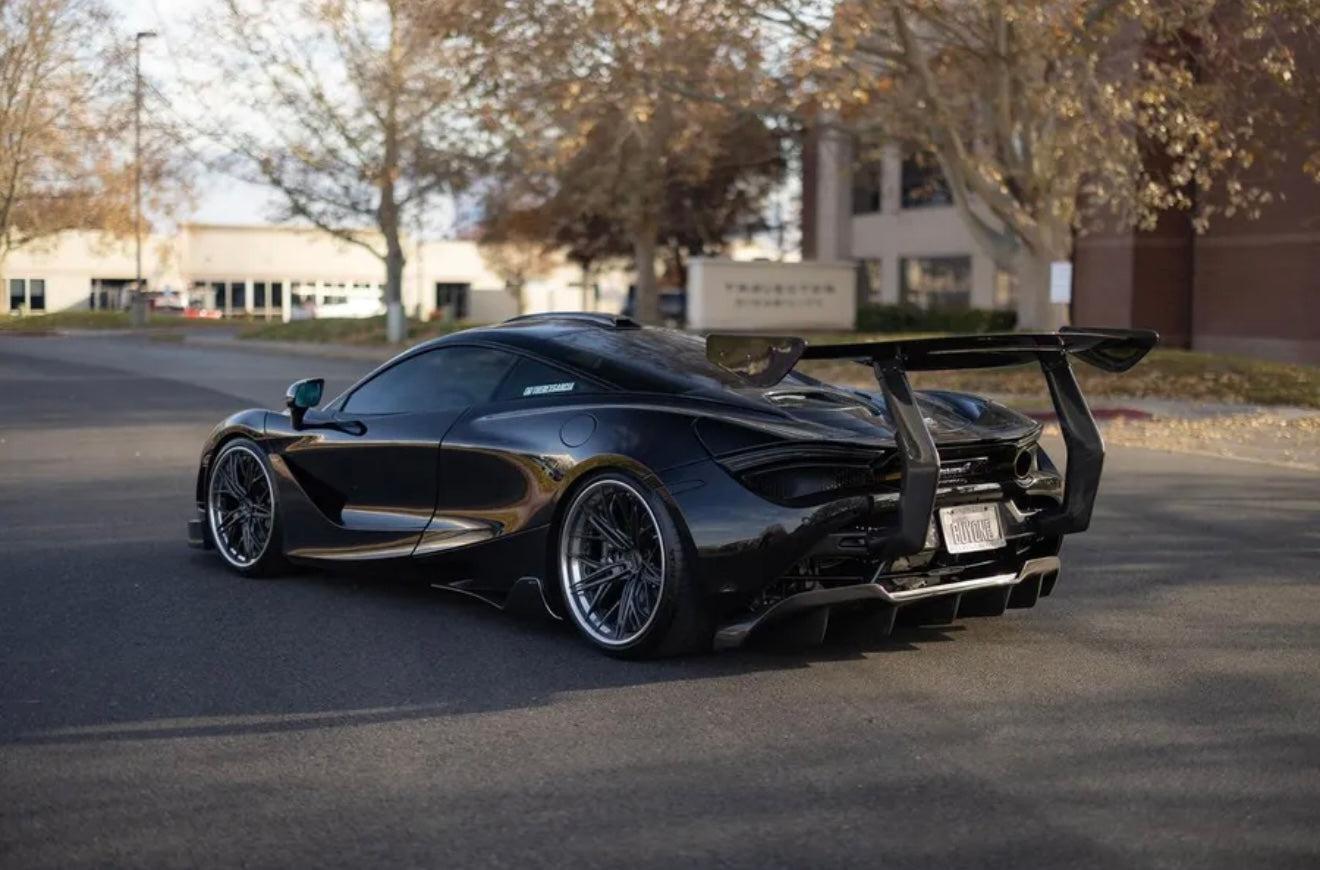 McLaren 720s/765LT Carbon Fiber Chassis Mount Wing