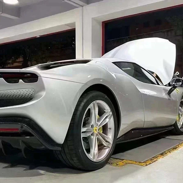 Ferrari 296 GTB/GTS Carbon Fiber Side Skirt Extension
