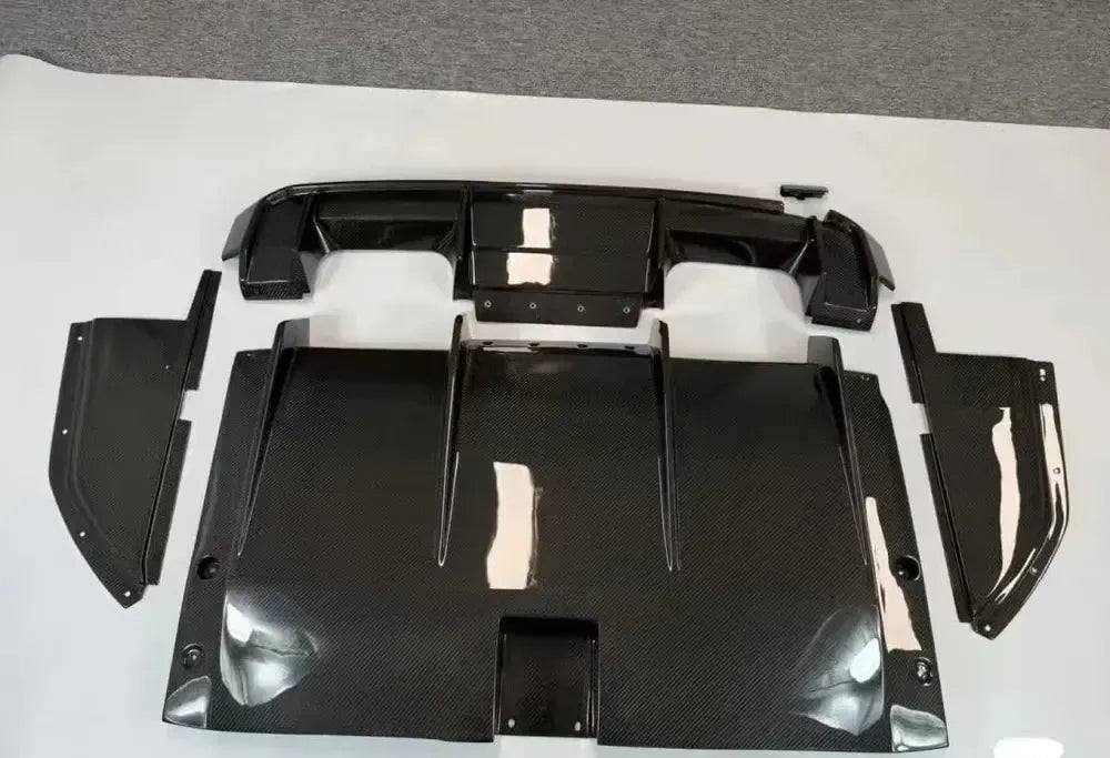 BMW G80 M3/G82/G83 M4 Carbon Fiber Under Tray Rear Diffuser