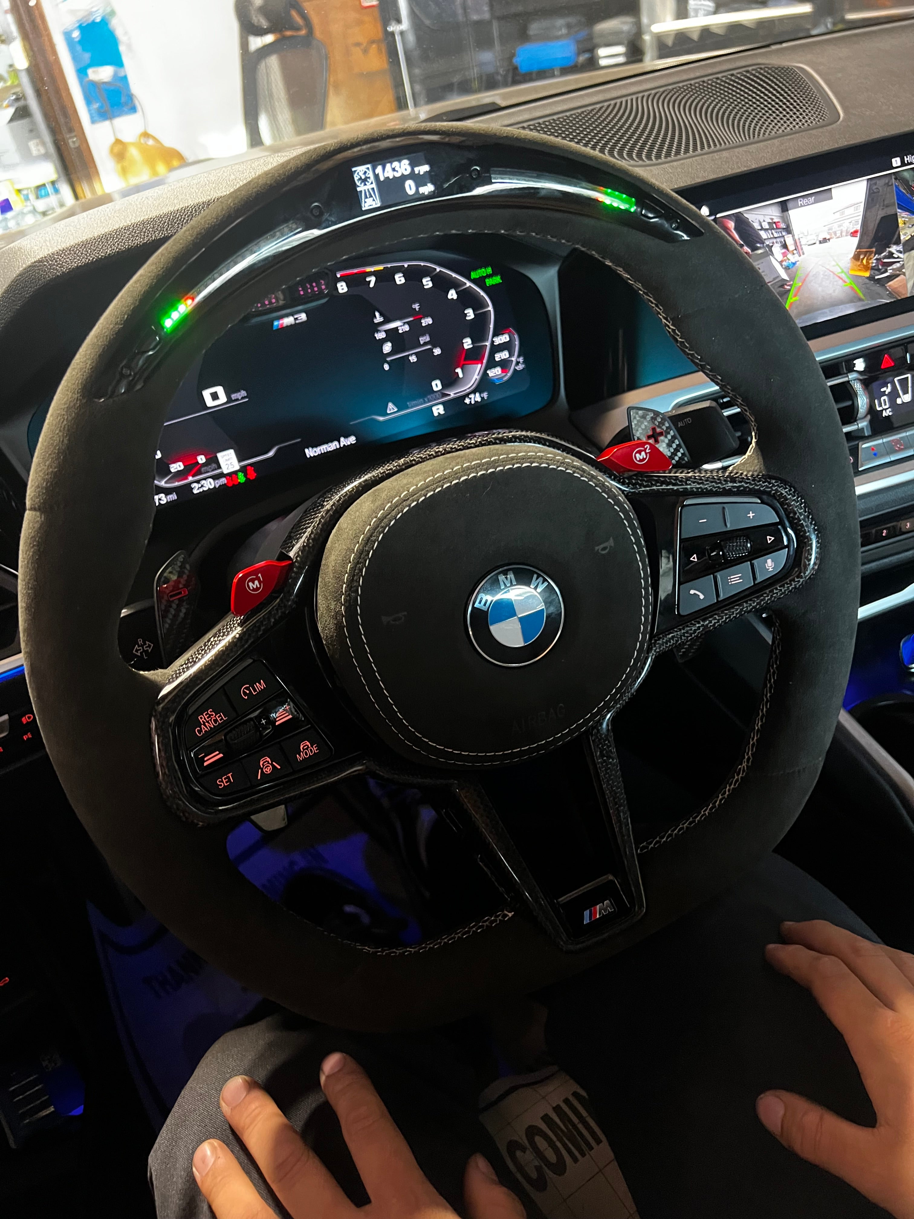 BMW G-Series LCI Face Lift Conversion Plug & Play Custom Steering Wheel