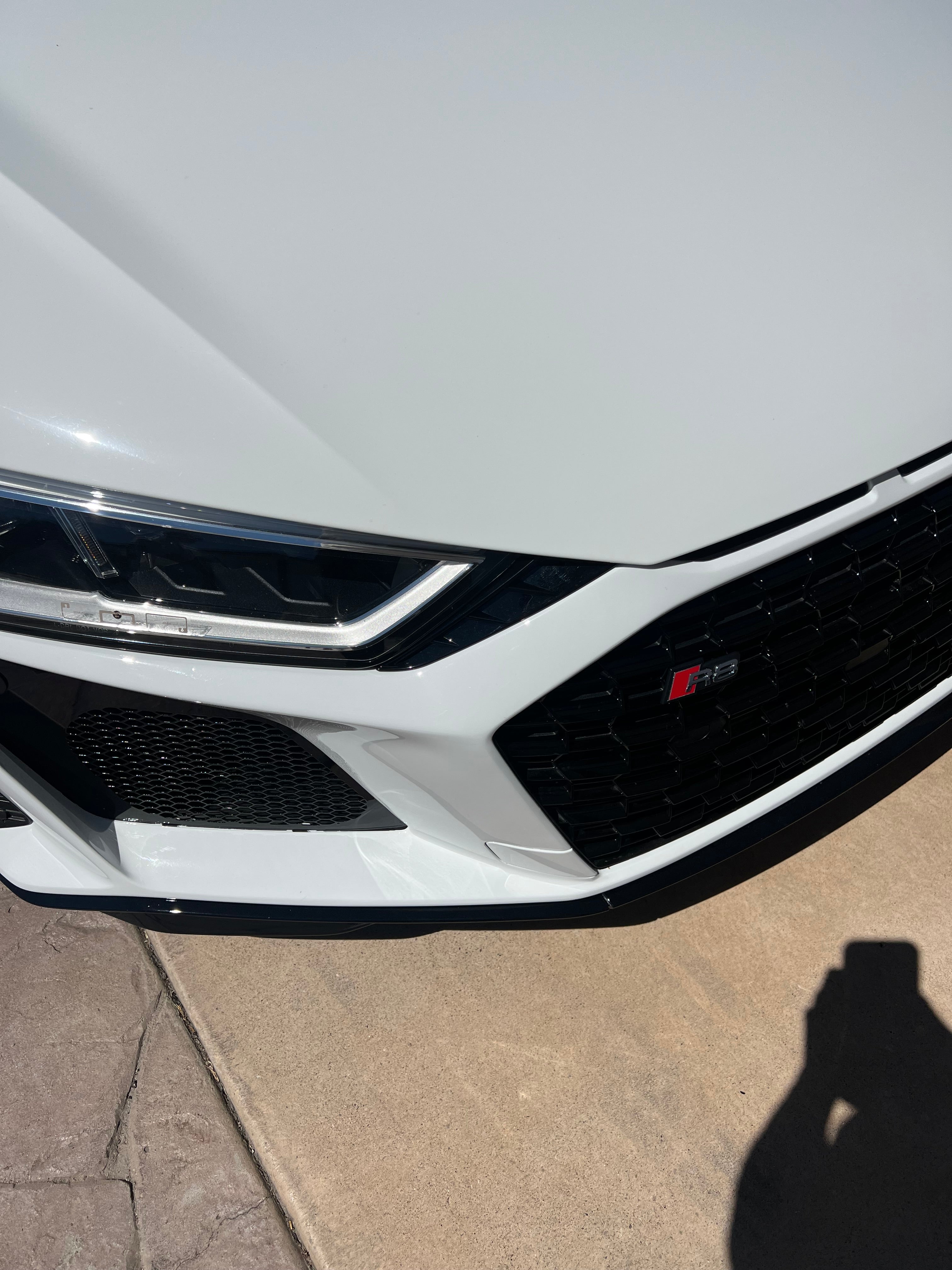 Audi R8 Pre Face Lift To Face Lift Conversion Front Bumper With Grilles & Trims 2017-2023