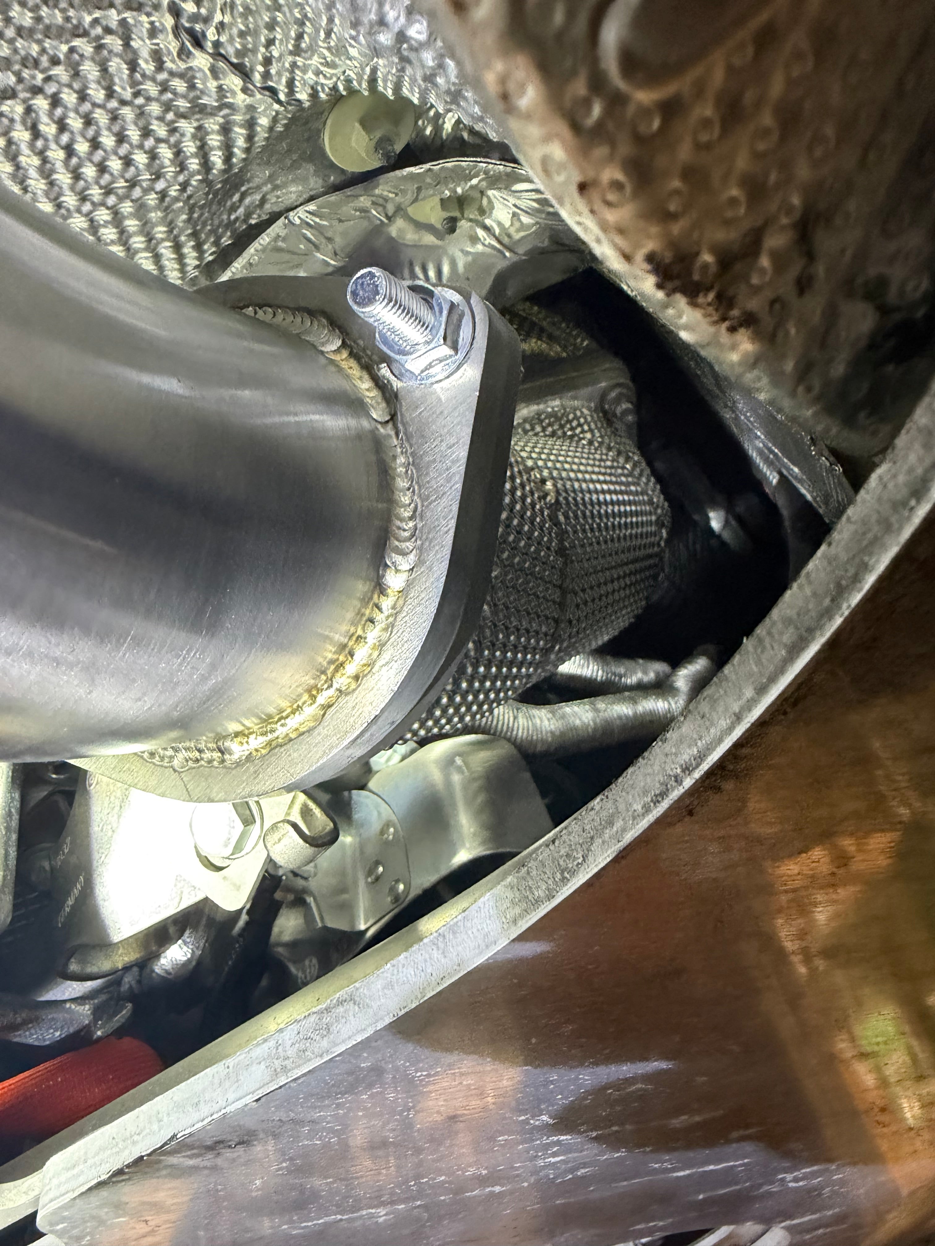 BMW G90/G99 M5 Mid Pipe & Secondary Down Pipe Package