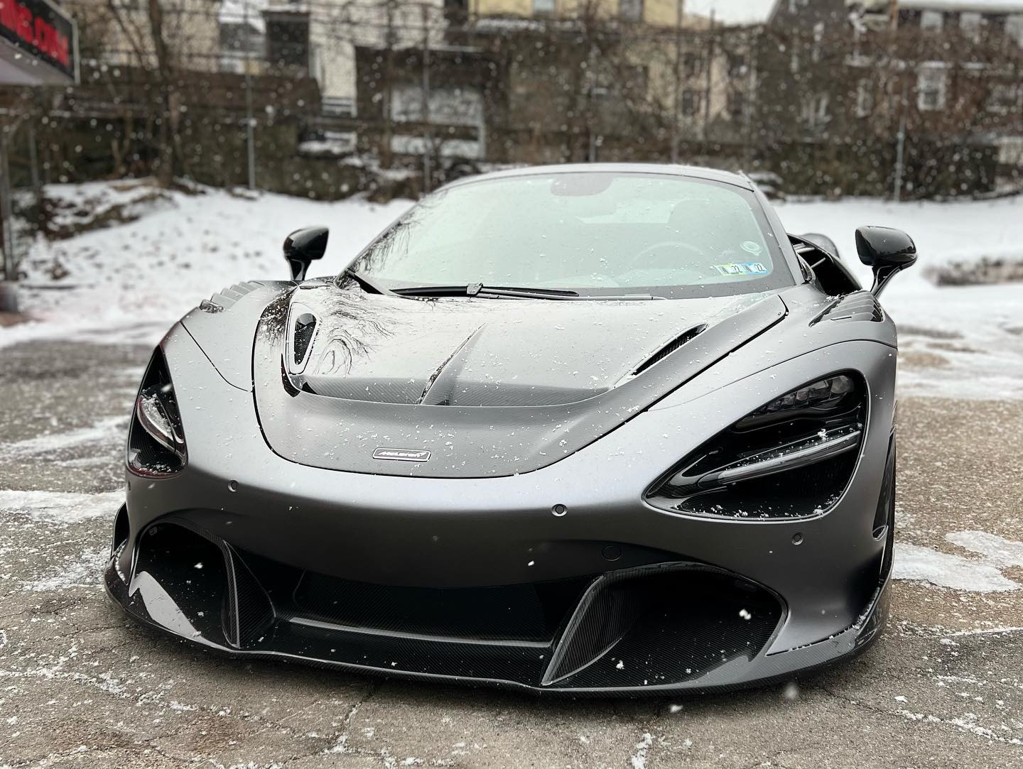 McLaren 720s Artisan Carbon Fiber Front Lip