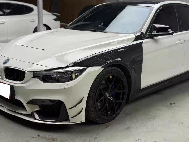 BMW F80 M3/F82/F83 M4 Carbon Fiber Vented Fenders | Eurobahndynamics