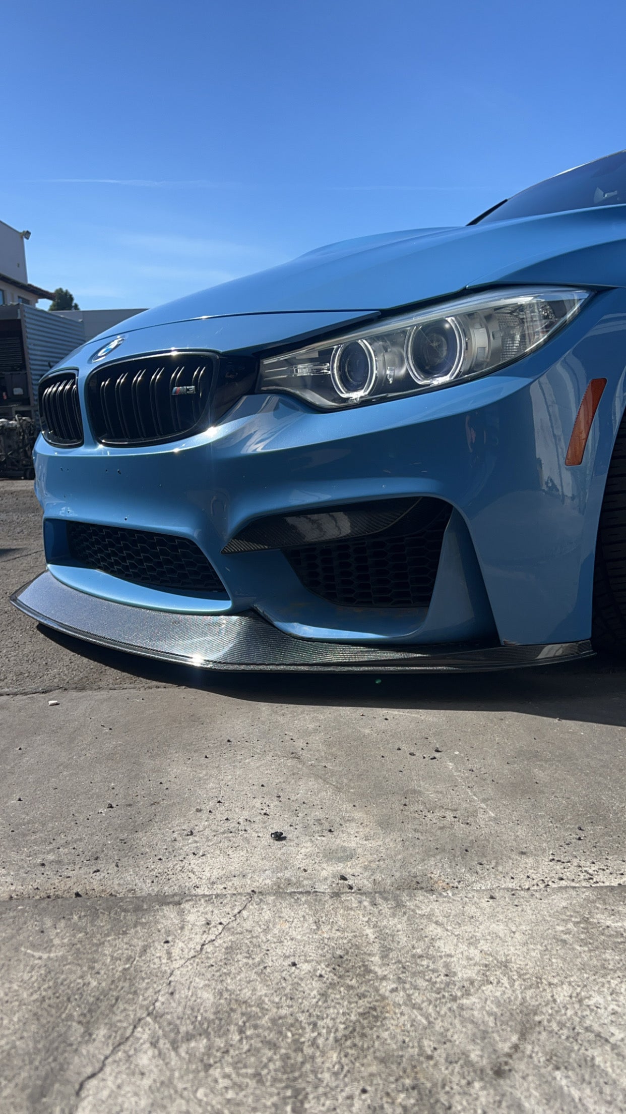 BMW F80 M3/F82/F83 M4 Carbon Fiber Artisan AP Front Lip