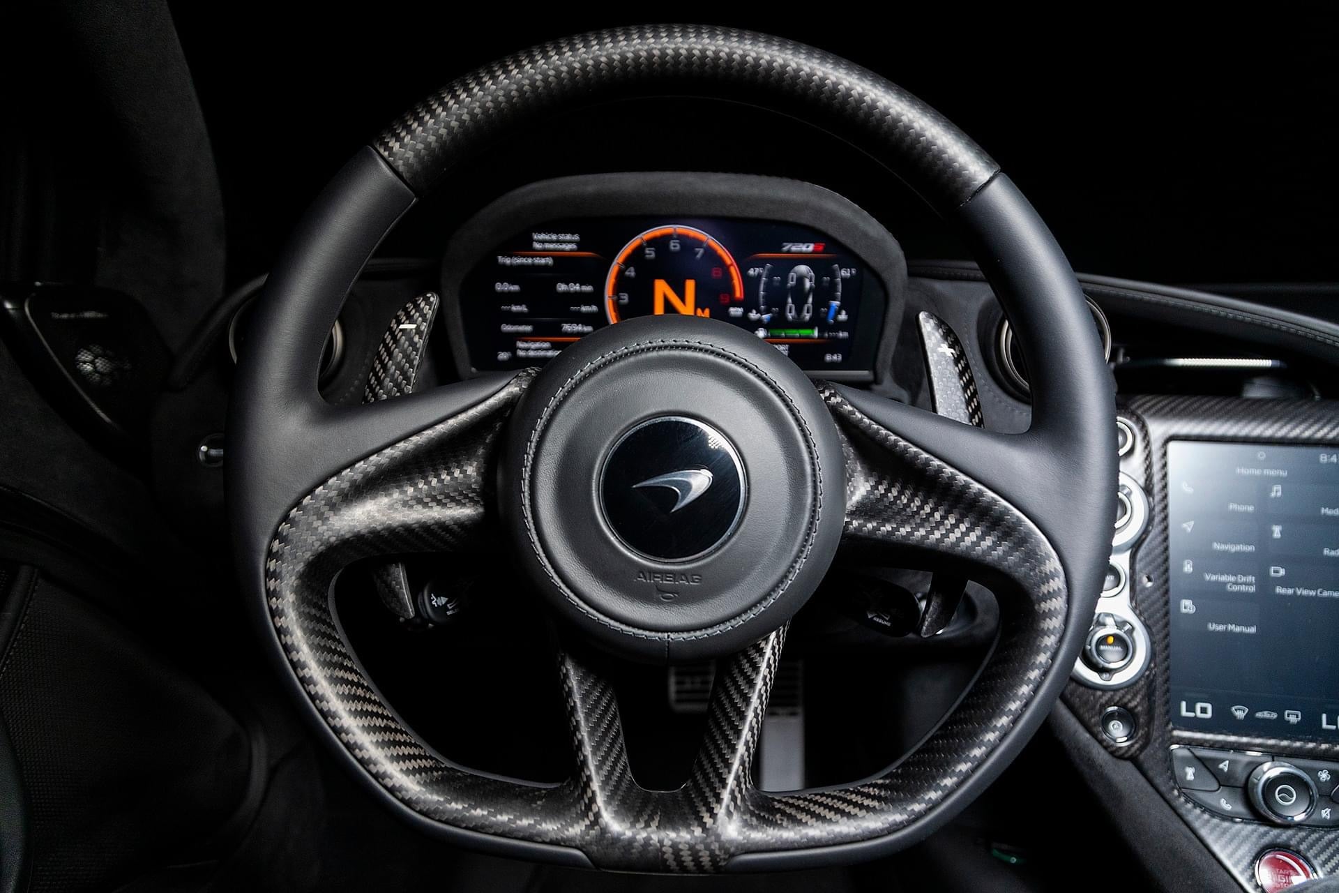 McLaren Full Custom Steering Wheel