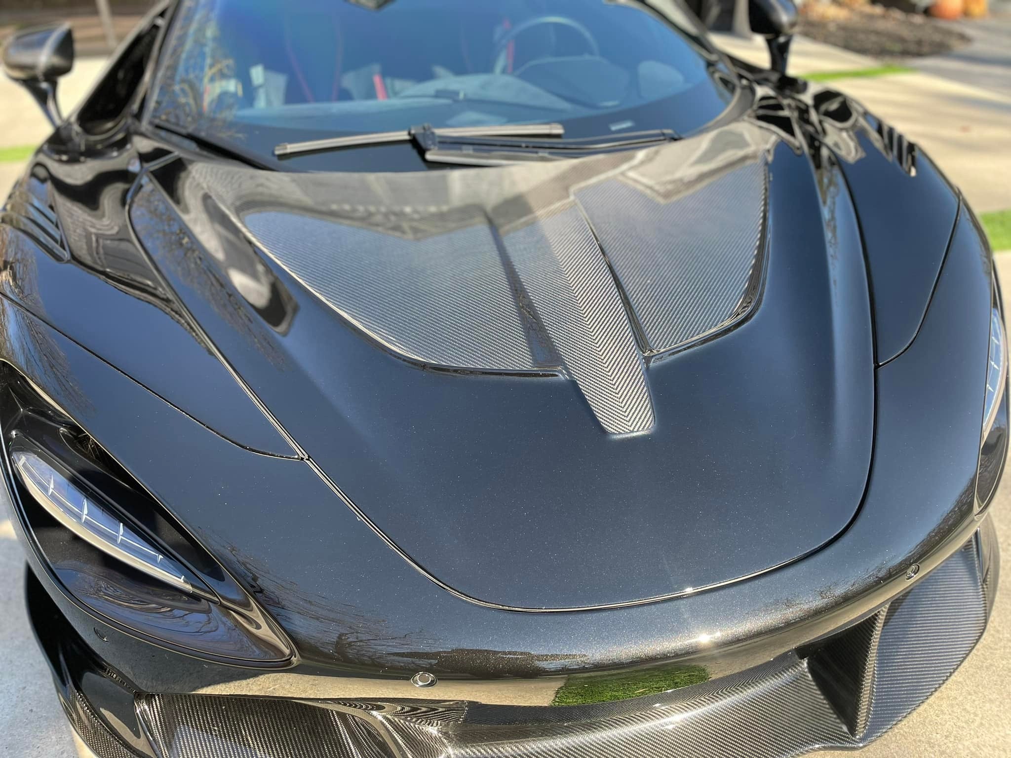 McLaren 720s/750s/765Lt Carbon Fiber Artisan Hood