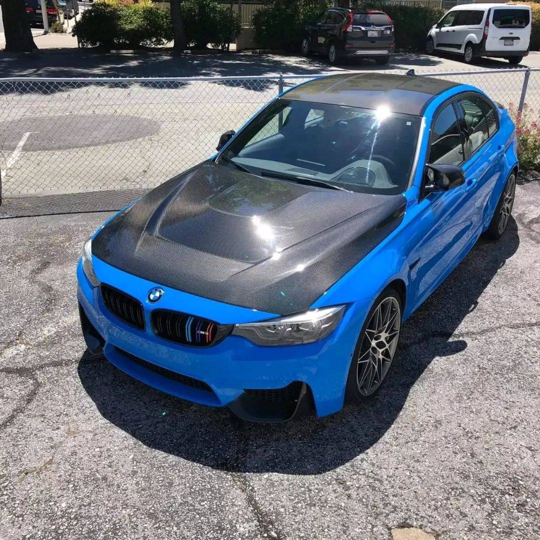 BMW F80 M3/F82/F83 M4 Carbon Fiber GTS Vented Hood