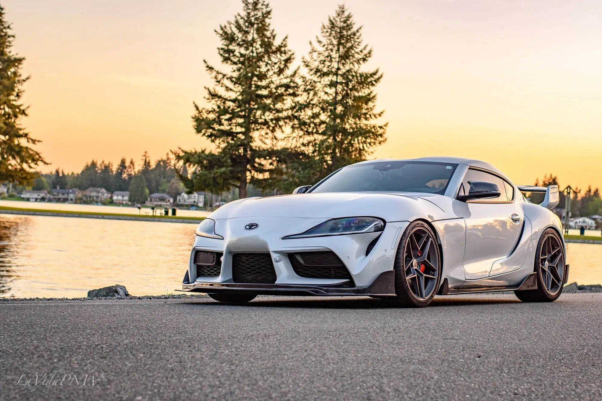 Toyota Supra MK5 Supra GT Carbon Fiber Front Lip