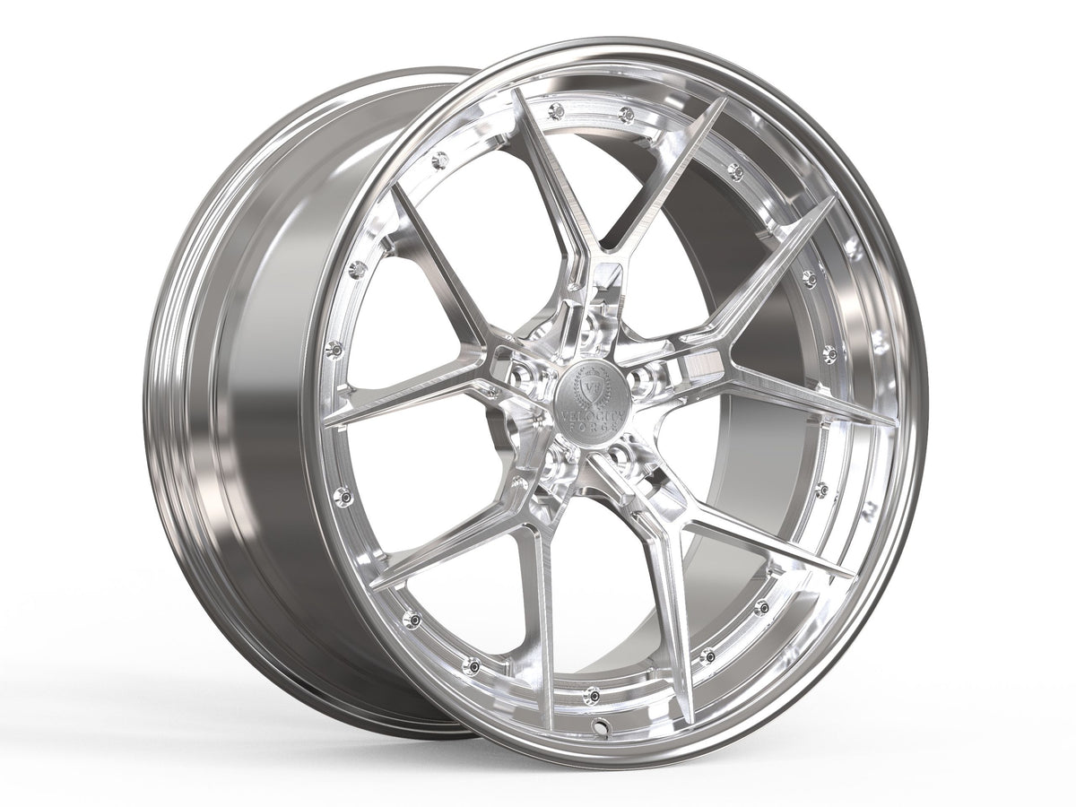 Forge Dynamic Rims Velocity Forge 2Pc FV7 Forged Wheels Set Of 4 | Eurobahndynamics