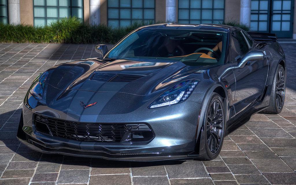 Corvette C7 Carbon Fiber Finned Front Lip