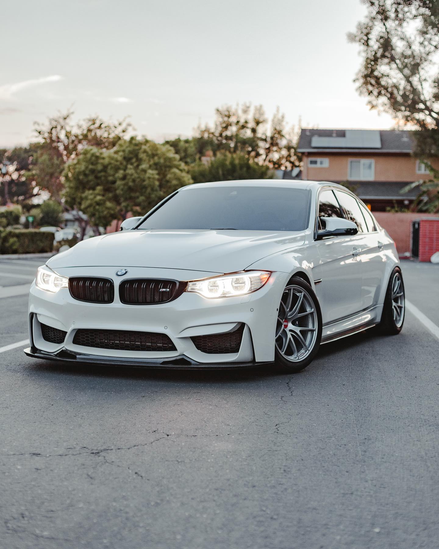 BMW F80 M3/F82/F83 M4 Carbon Fiber GT4 Front Lip