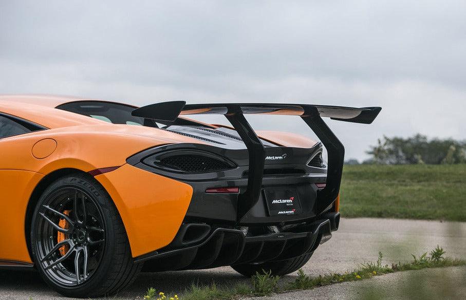 McLaren 540C/570s GT Carbon Fiber Chassis Mount Wing