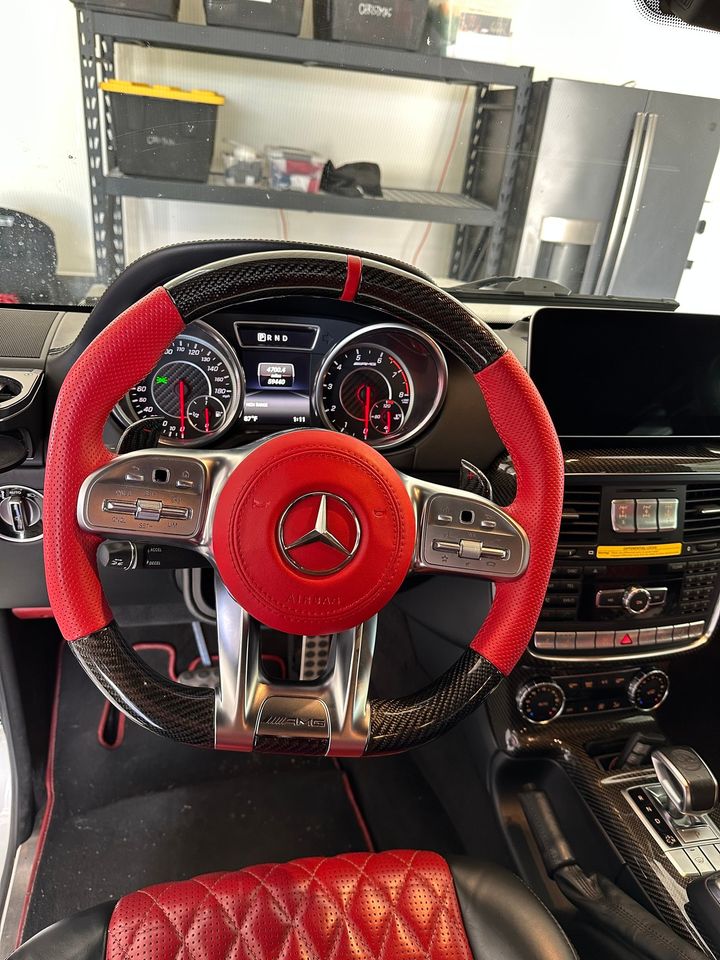 Mercedes AMG Full Custom Facelift Conversion Steering Wheel Plug And Play