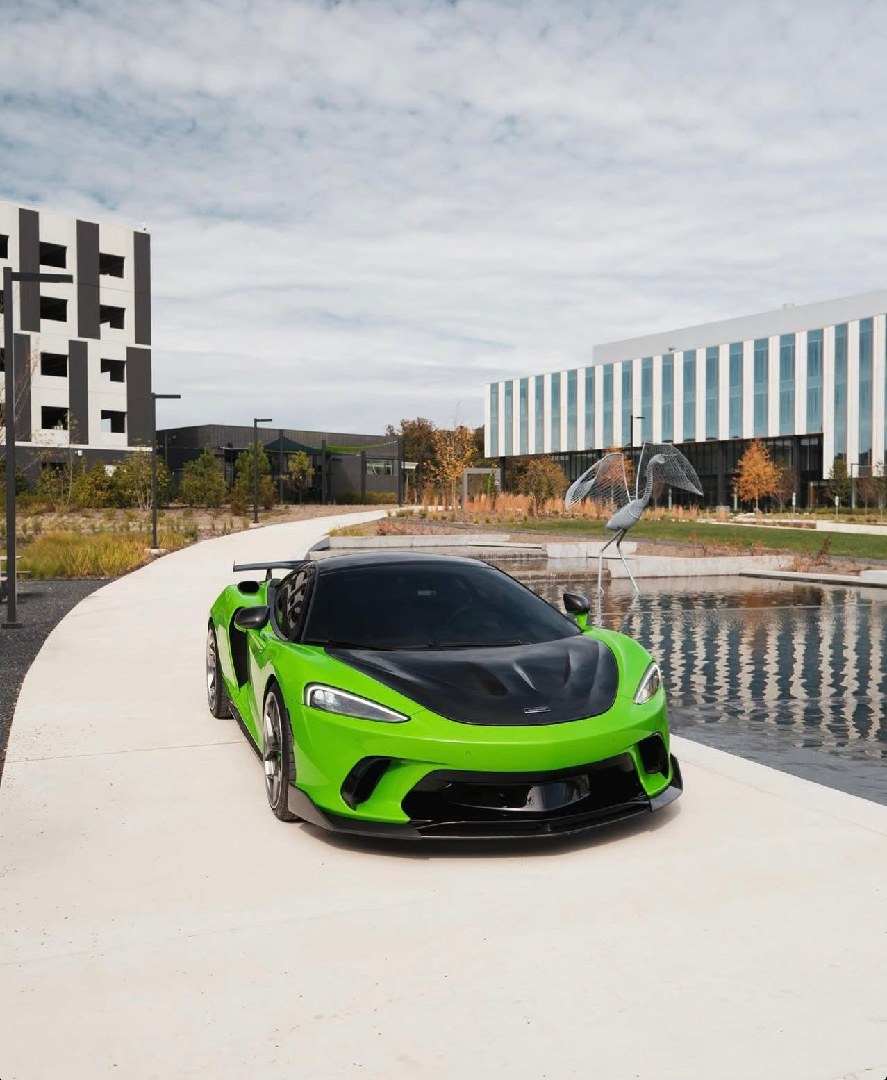 McLaren GT Carbon Fiber AP Front Lip