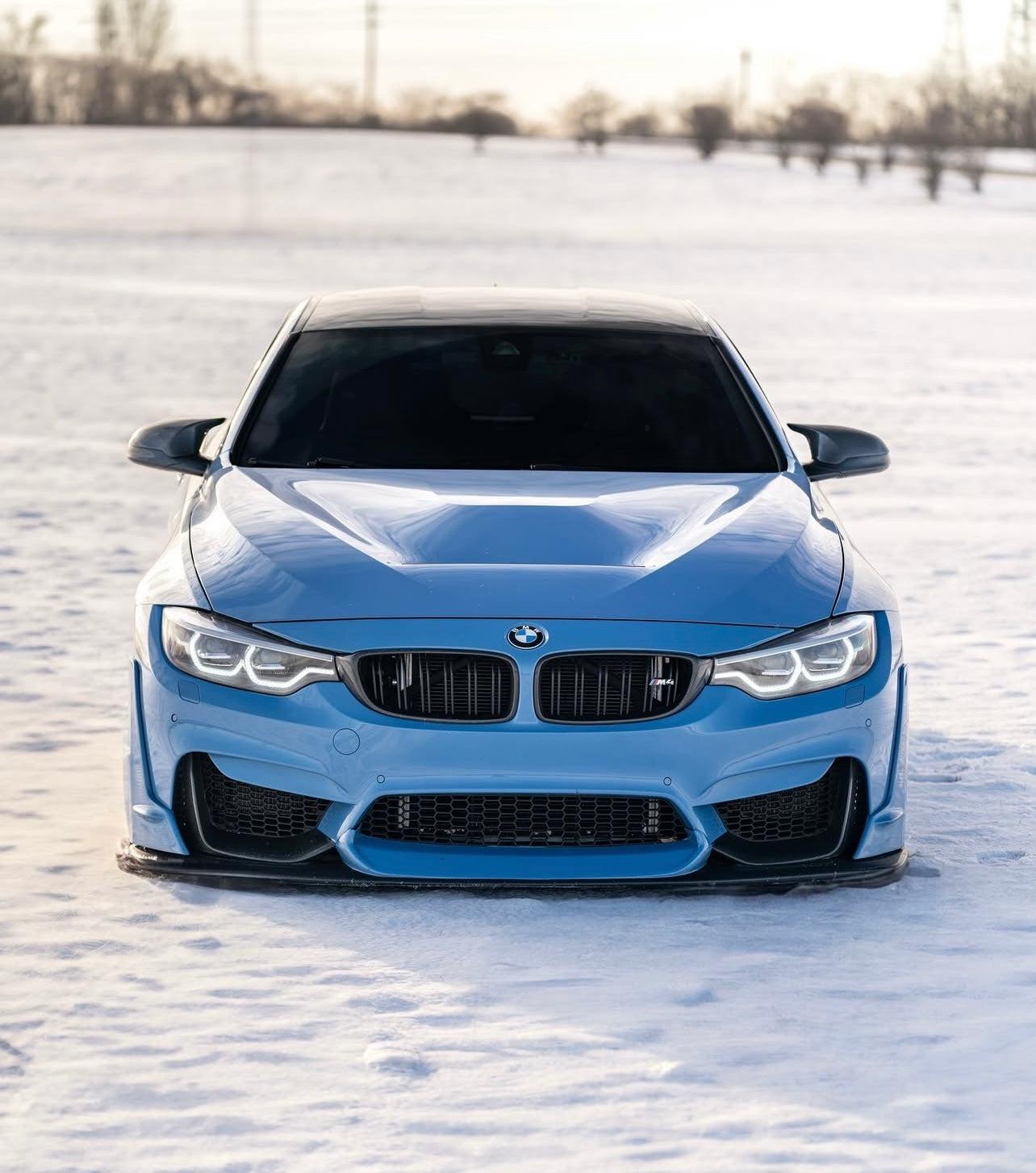 BMW F80 M3/F82 M4 Carbon Fiber Front Laptor Style Lip