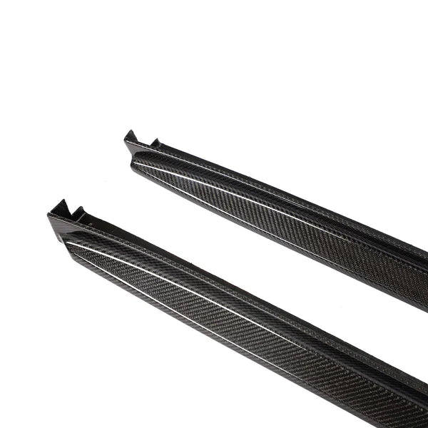 BMW F97 X3M / F98 X4M & G01 X3 Carbon Fiber Side Skirt Extensions