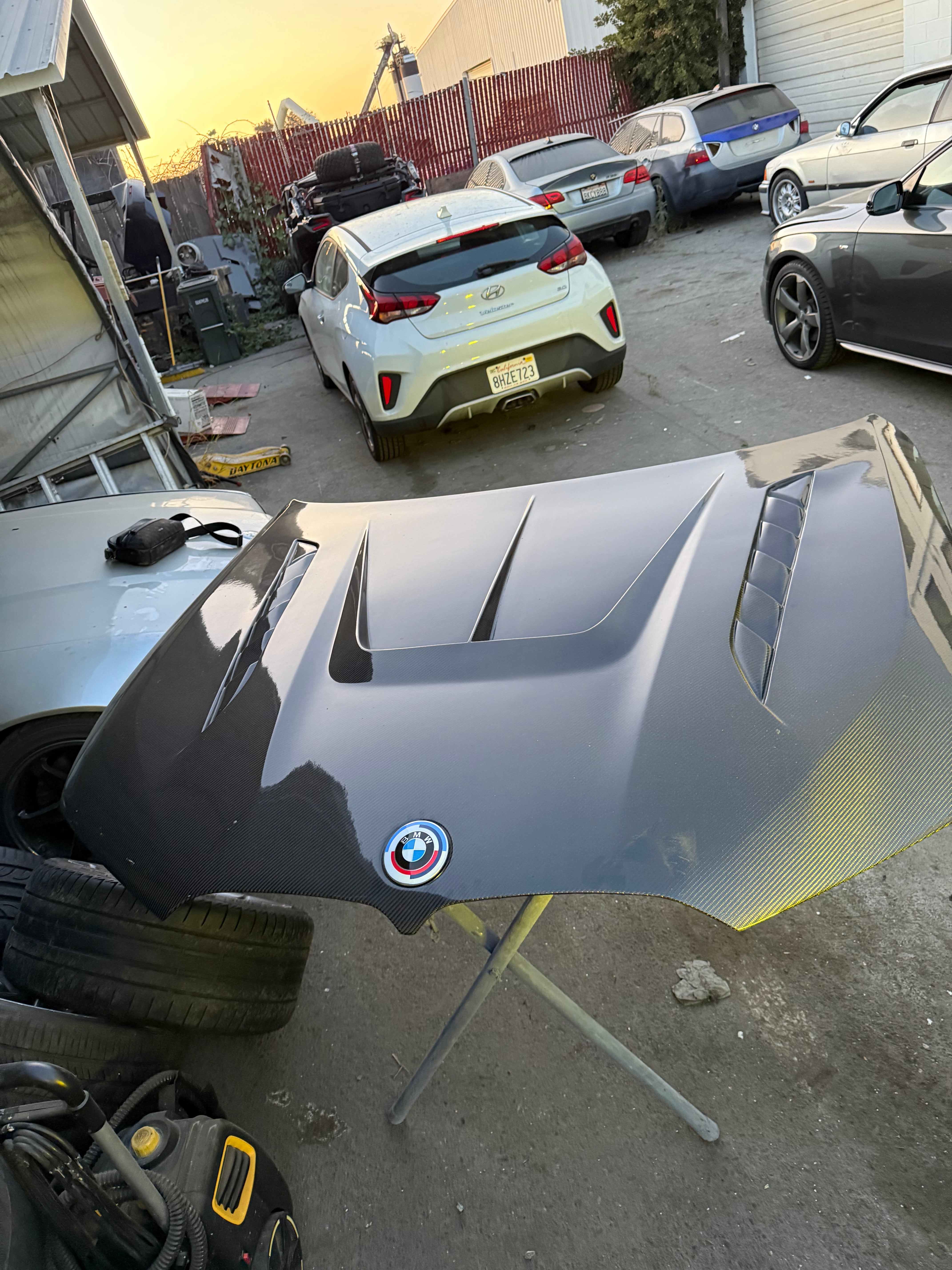 USED 2023-2026 BMW X7 Carbon Fiber Artisan Carbon Fiber Hood