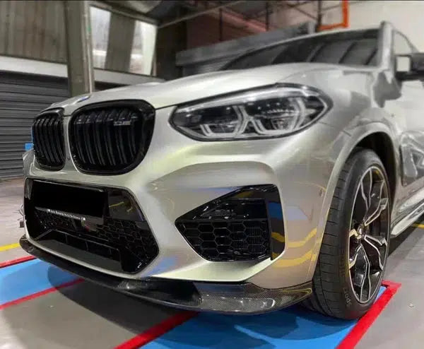 BMW F97 X3M / F98 X4M 3D Carbon Fiber Front Lip