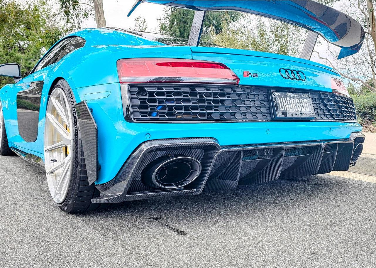 Audi R8 Gen 2 Carbon Fiber Rear Diffuser 2019-2024