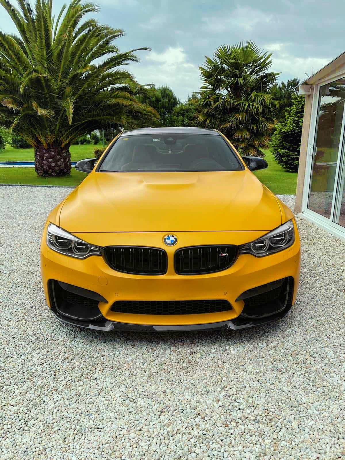 BMW F80/F82/F83 M3/M4 Carbon fiber CS Style front lip