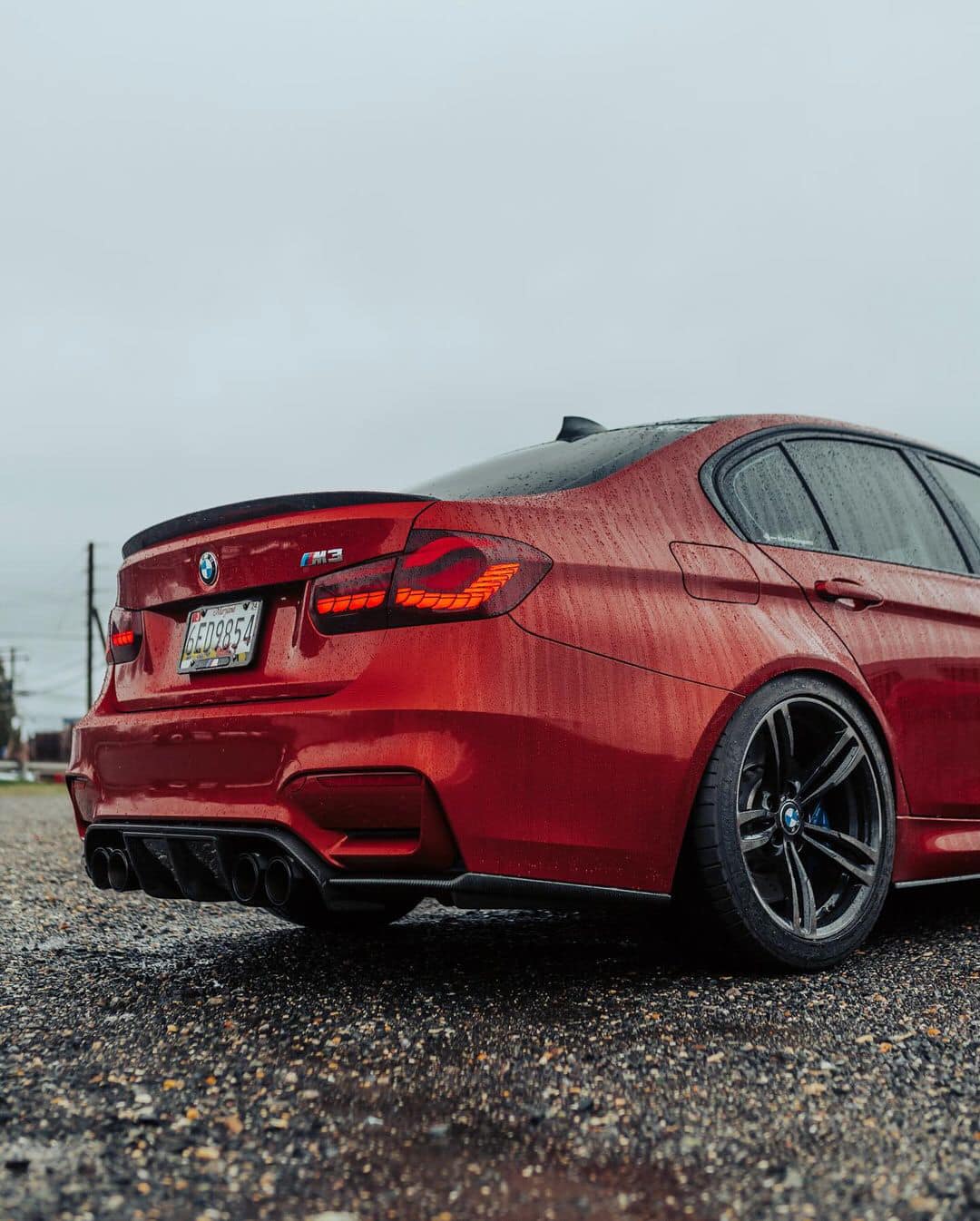 BMW F30 Series/F80 M3 Carbon Fiber OEM Style Rear Spoiler