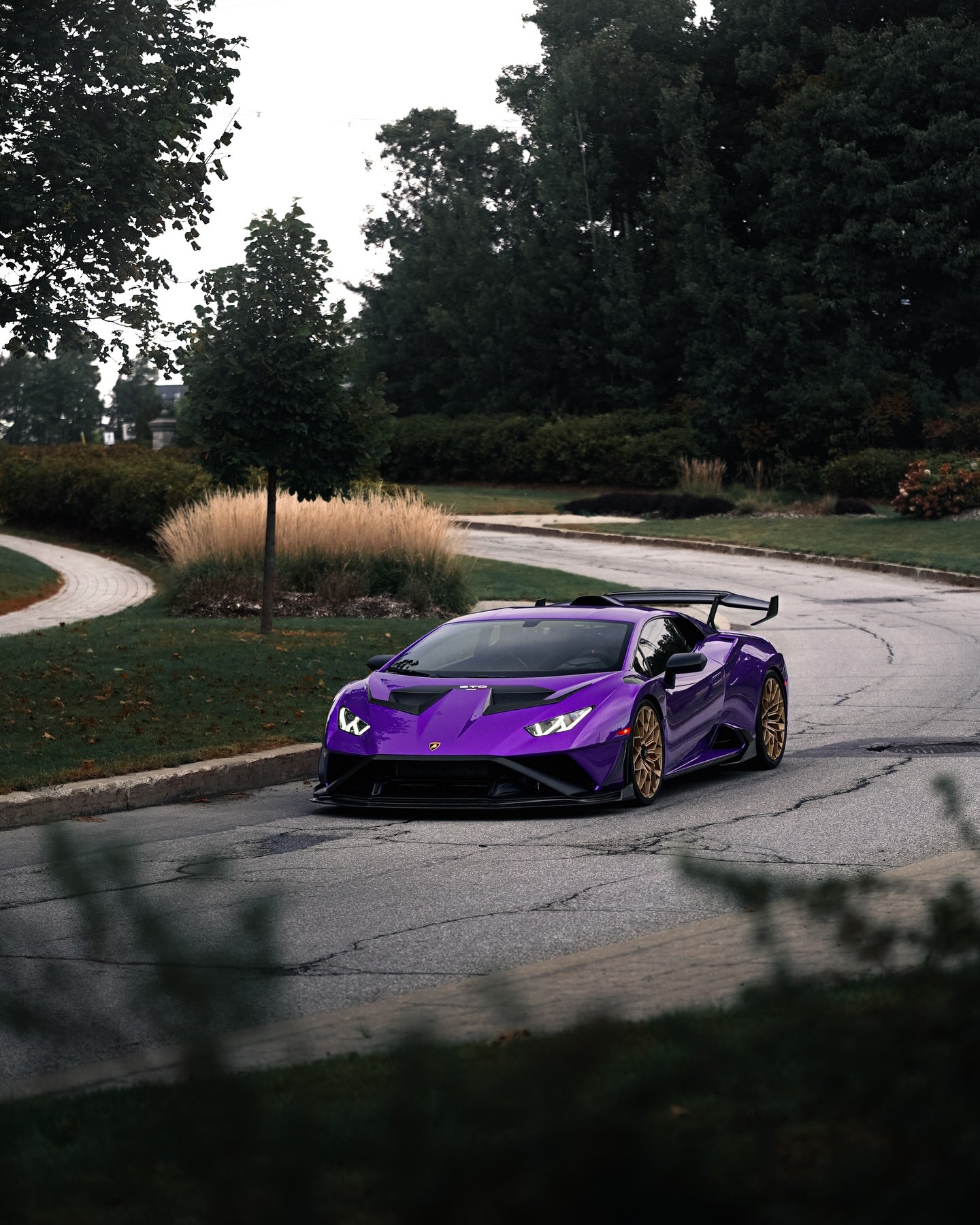 Lamborghini Huracan STO AP Carbon Fiber Front Lip