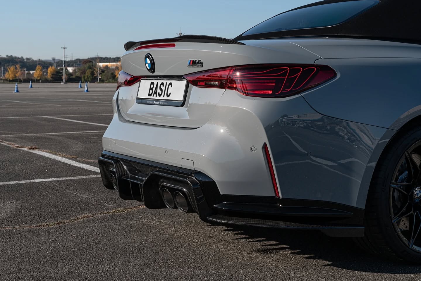 BMW G80 M3/G82 M4 Carbon Fiber AD Rear Diffuser